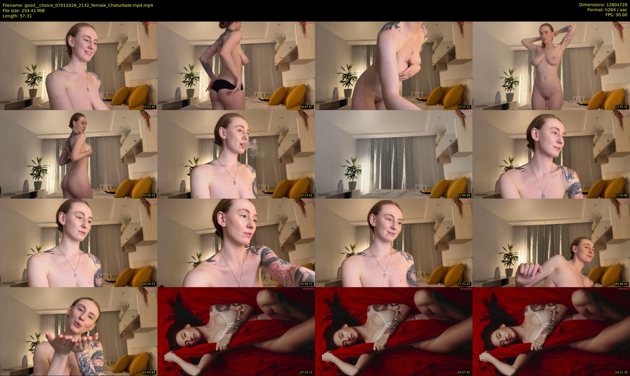 good__choice — 58 minute Chaturbate female cam show recording, 720p, Jan 7, 2026