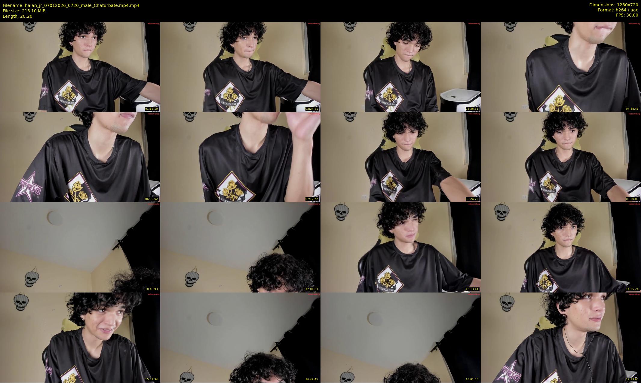 halan_jr — 21 minute Chaturbate male cam show recording, 720p, Jan 7, 2026