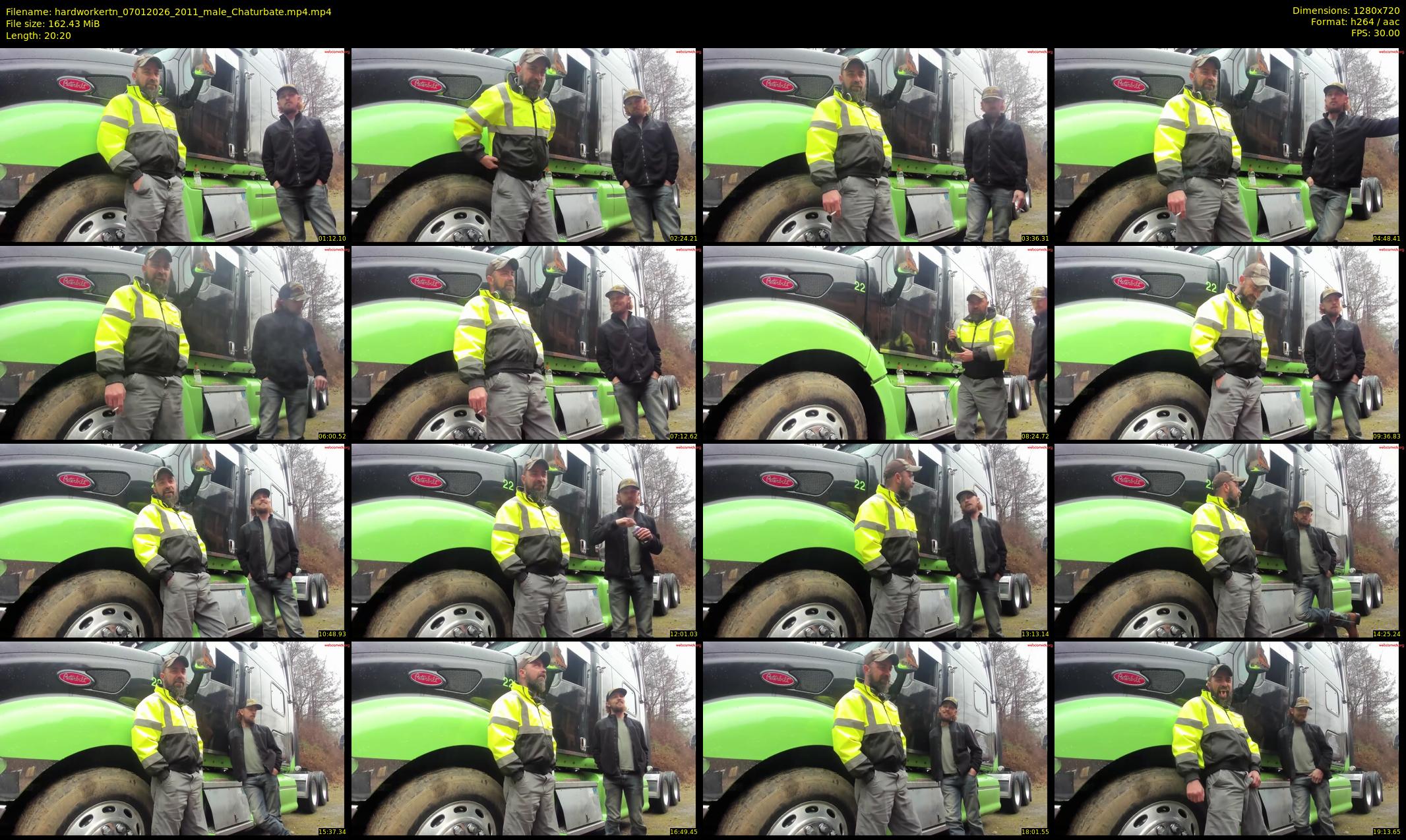 hardworkertn — 21 minute Chaturbate male cam show recording, 720p, Jan 7, 2026