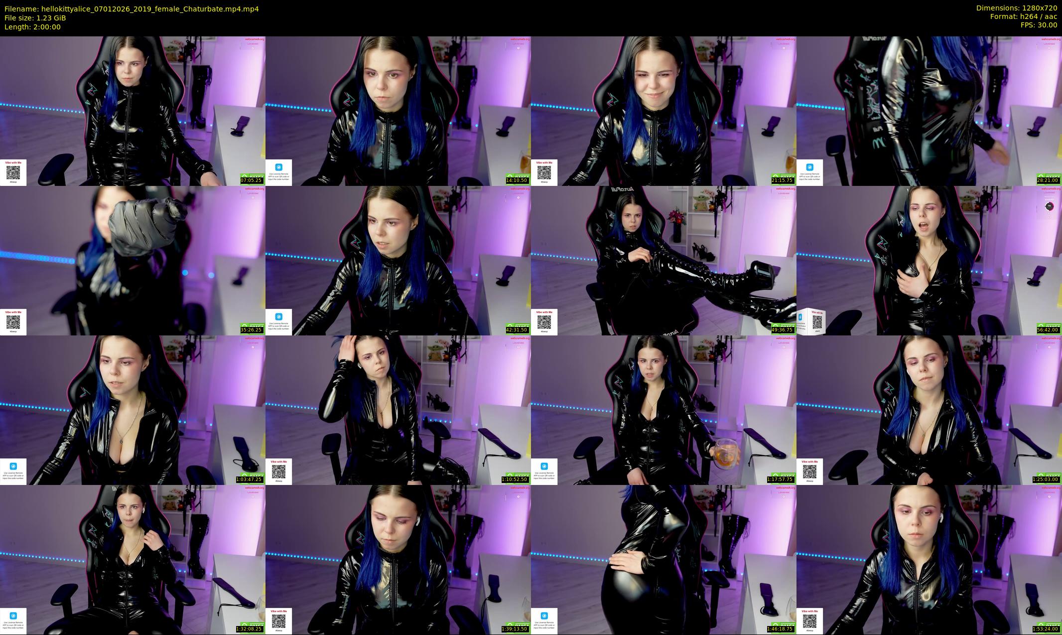 hellokittyalice — 120 minute Chaturbate female cam show recording, 720p, Jan 7, 2026