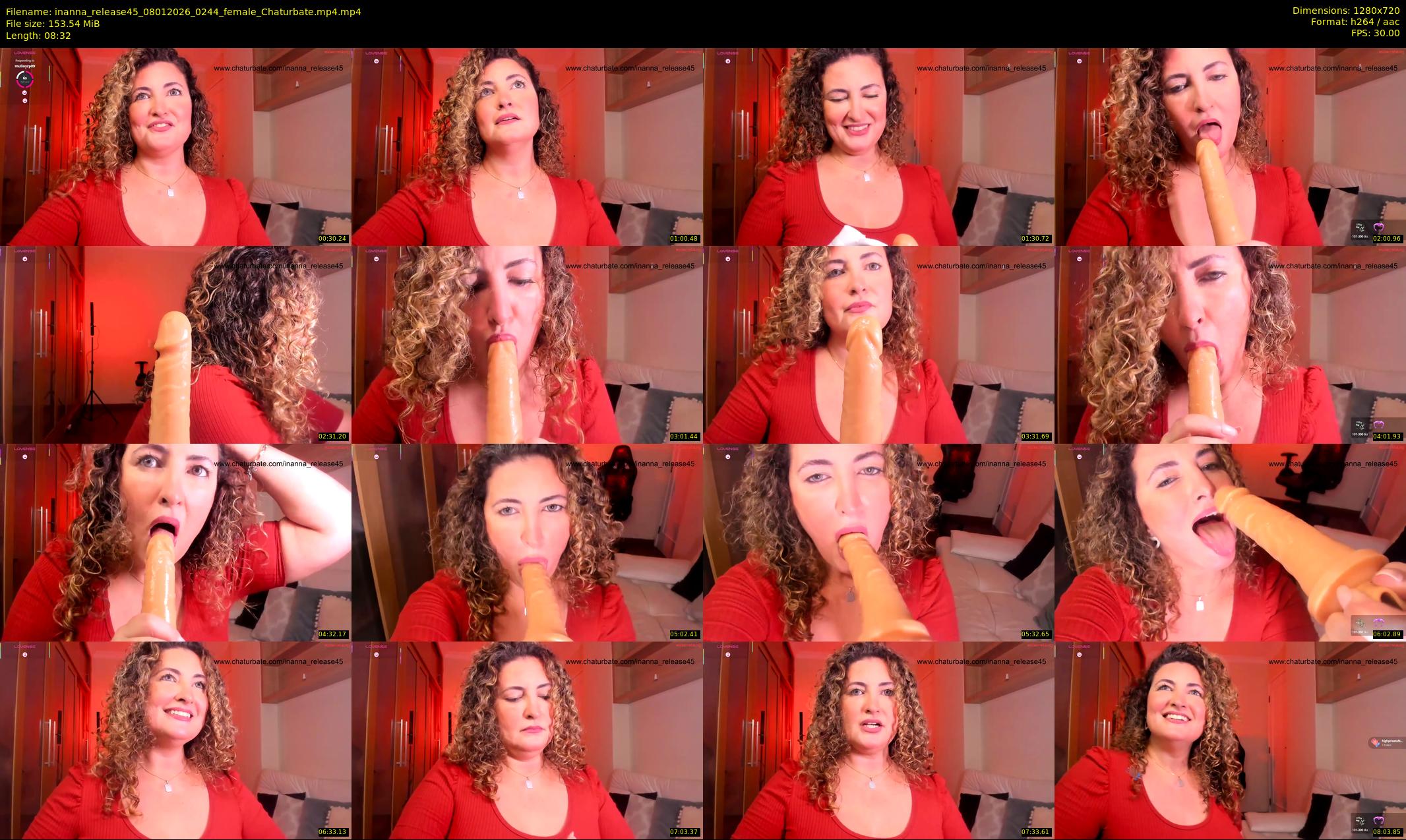 inanna_release45 — 9 minute Chaturbate female cam show recording, 720p, Jan 8, 2026