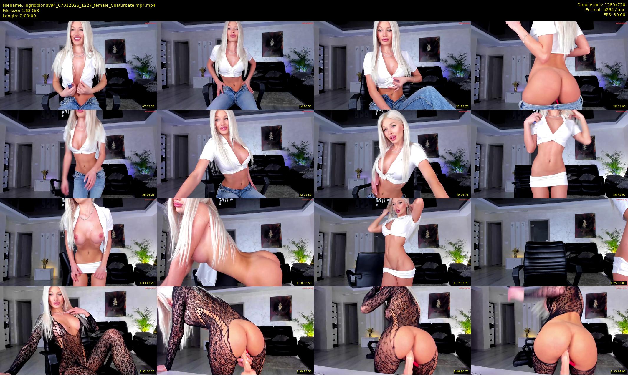 ingridblondy94 — 120 minute Chaturbate female cam show recording, 720p, Jan 7, 2026