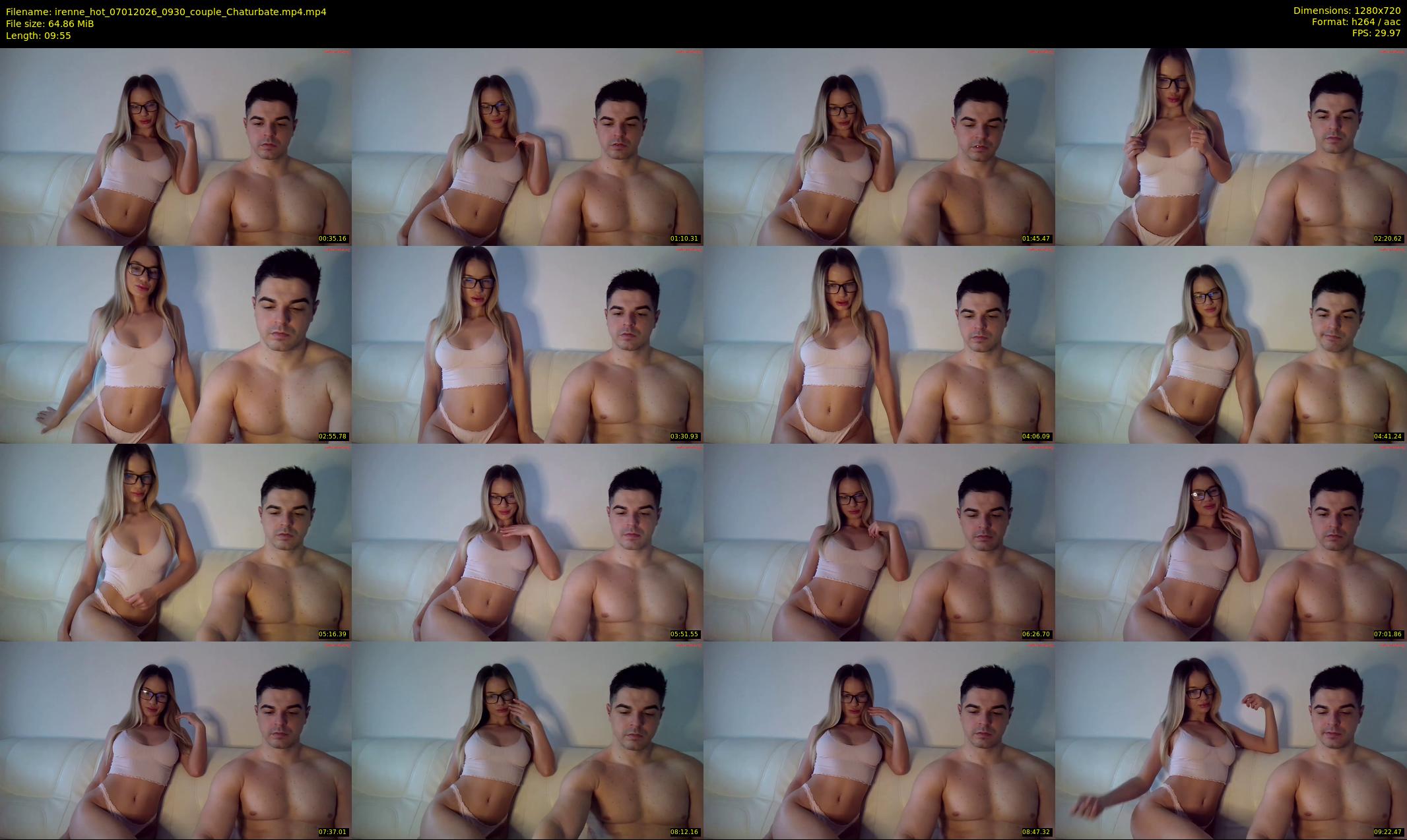 irenne_hot — 10 minute Chaturbate couple cam show recording, 720p, Jan 7, 2026