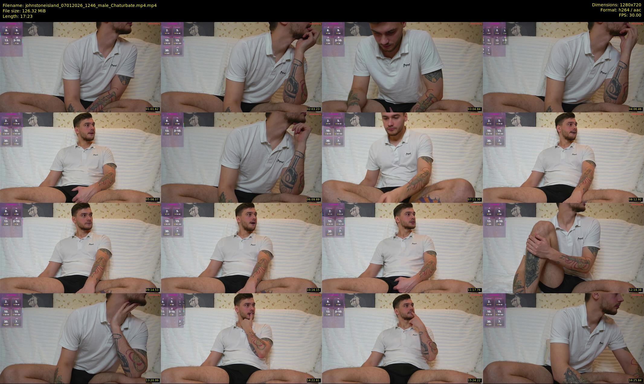 johnstoneisland — 18 minute Chaturbate male cam show recording, 720p, Jan 7, 2026