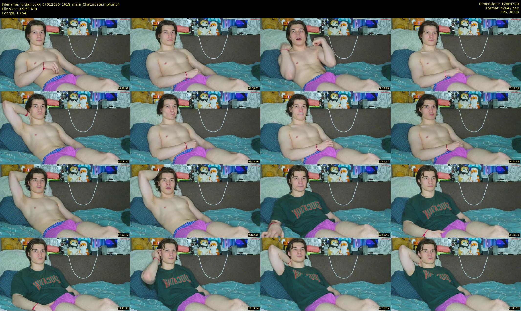 jordanjockk — 14 minute Chaturbate male cam show recording, 720p, Jan 7, 2026