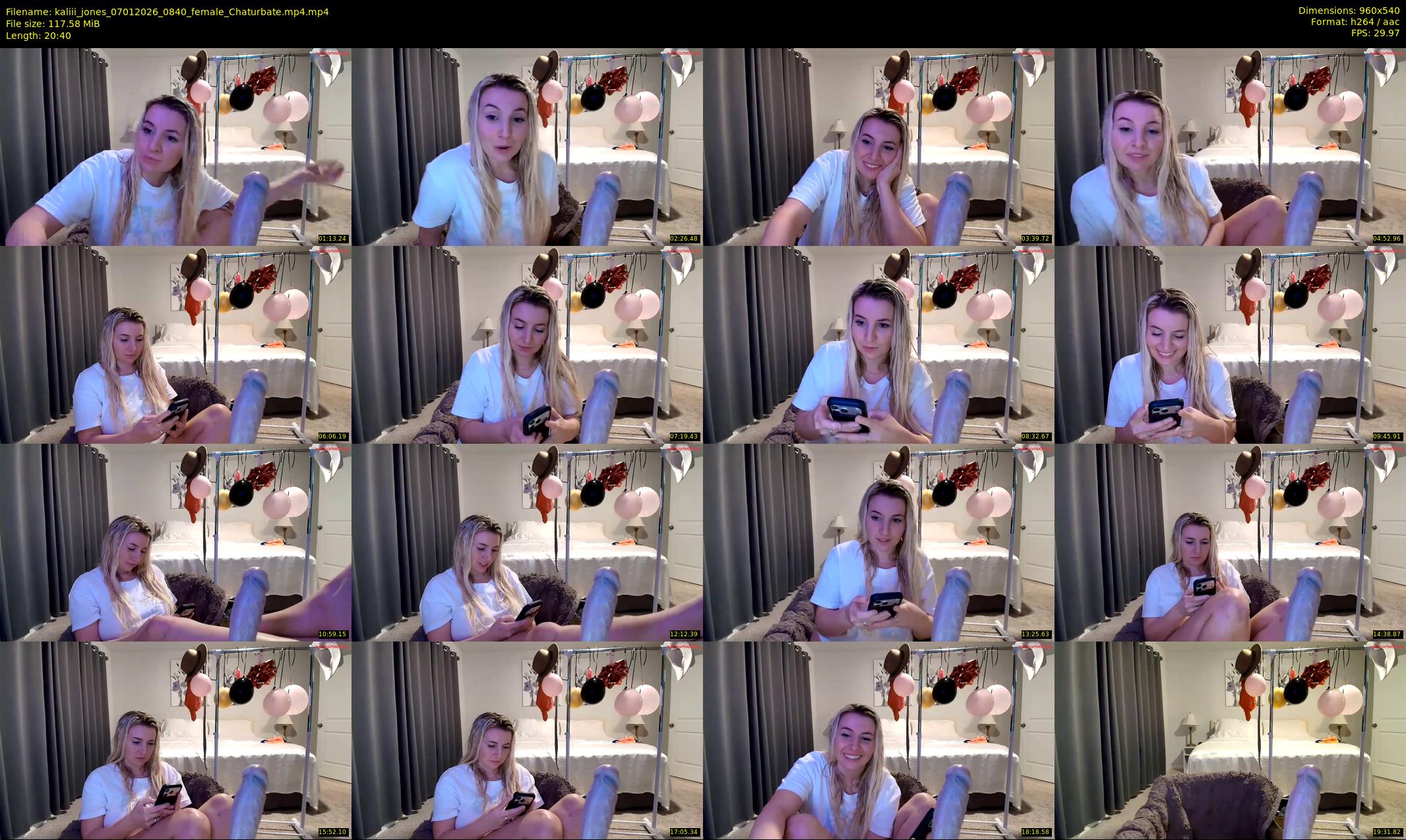 kaliii_jones — 21 minute Chaturbate female cam show recording, 480p, Jan 7, 2026