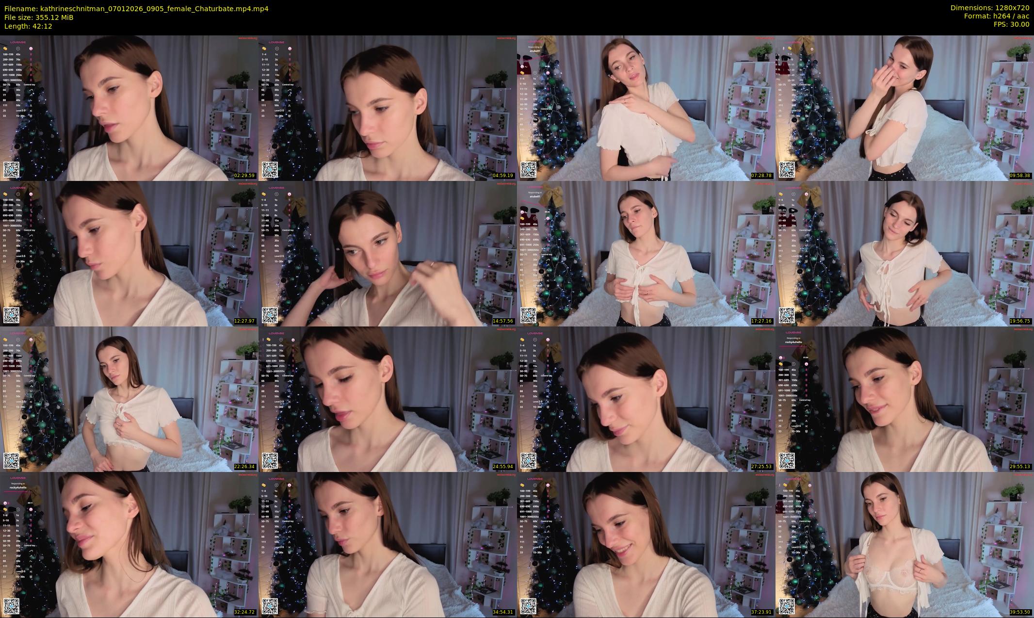 kathrineschnitman — 43 minute Chaturbate female cam show recording, 720p, Jan 7, 2026