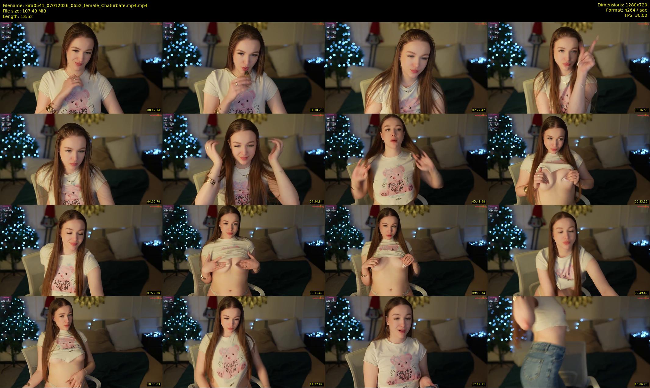 kira0541 — 14 minute Chaturbate couple cam show recording, 720p, Jan 7, 2026