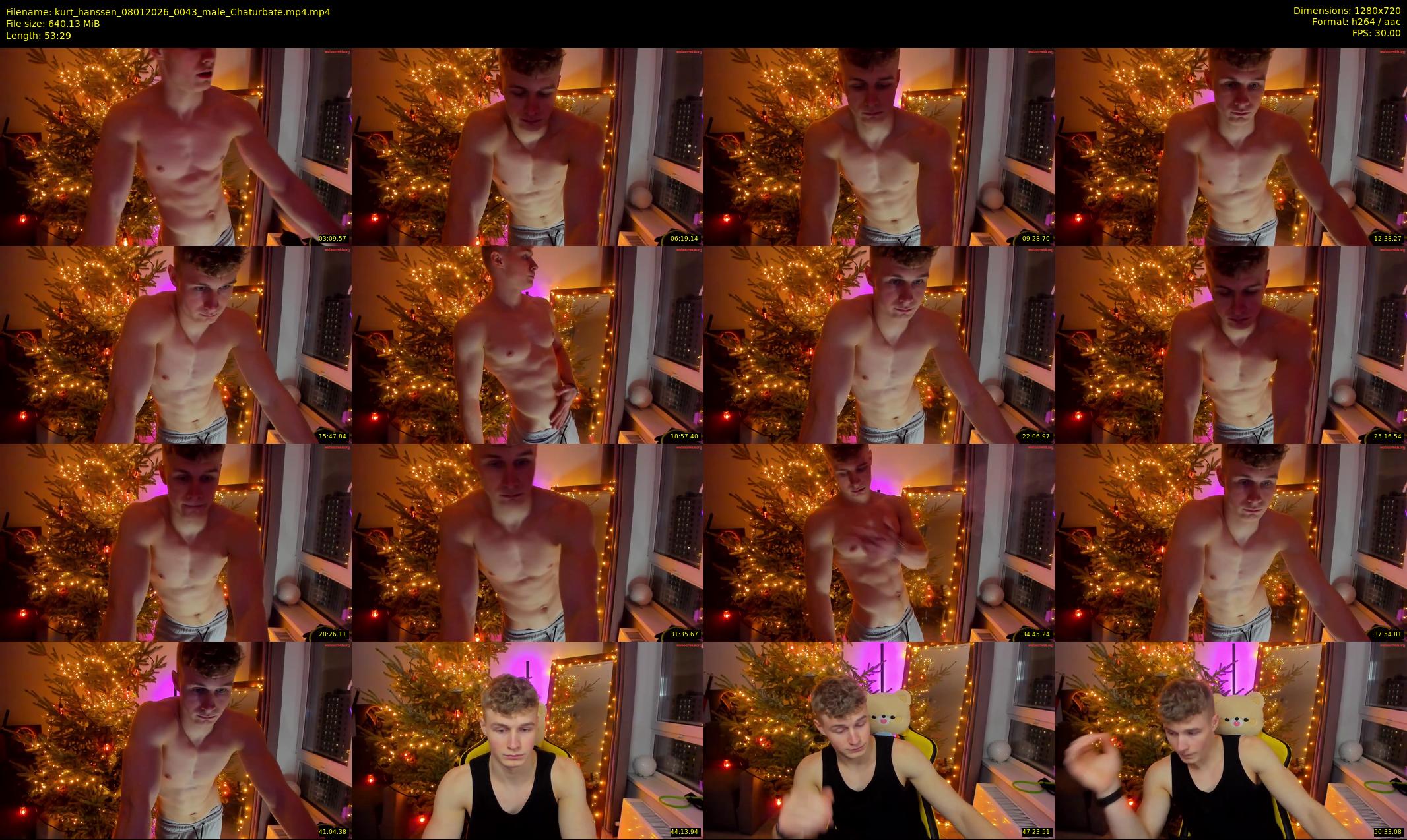 kurt_hanssen — 54 minute Chaturbate male cam show recording, 720p, Jan 8, 2026