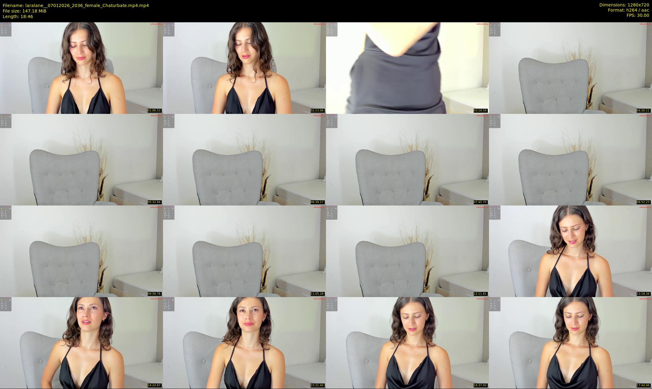 laralane_ — 19 minute Chaturbate female cam show recording, 720p, Jan 7, 2026