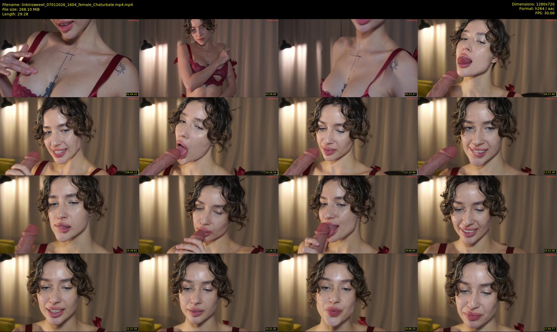 linkinsweeet — 30 minute Chaturbate couple cam show recording, 720p, Jan 7, 2026