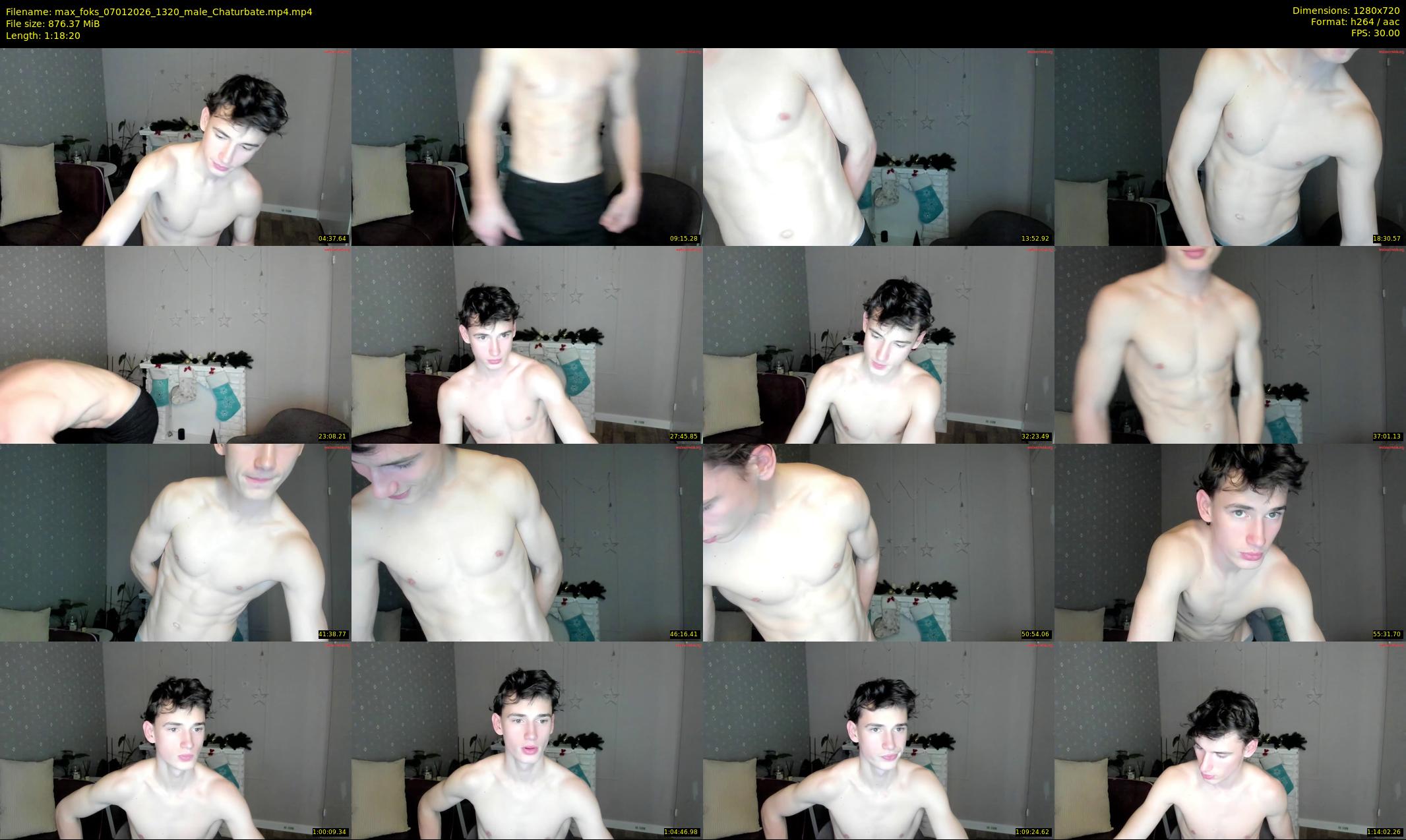 max_foks — 79 minute Chaturbate male cam show recording, 720p, Jan 7, 2026
