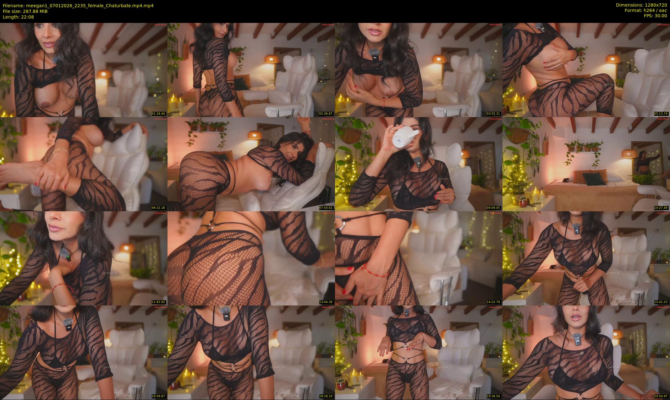 meegan1 — 23 minute Chaturbate female cam show recording, 720p, Jan 7, 2026