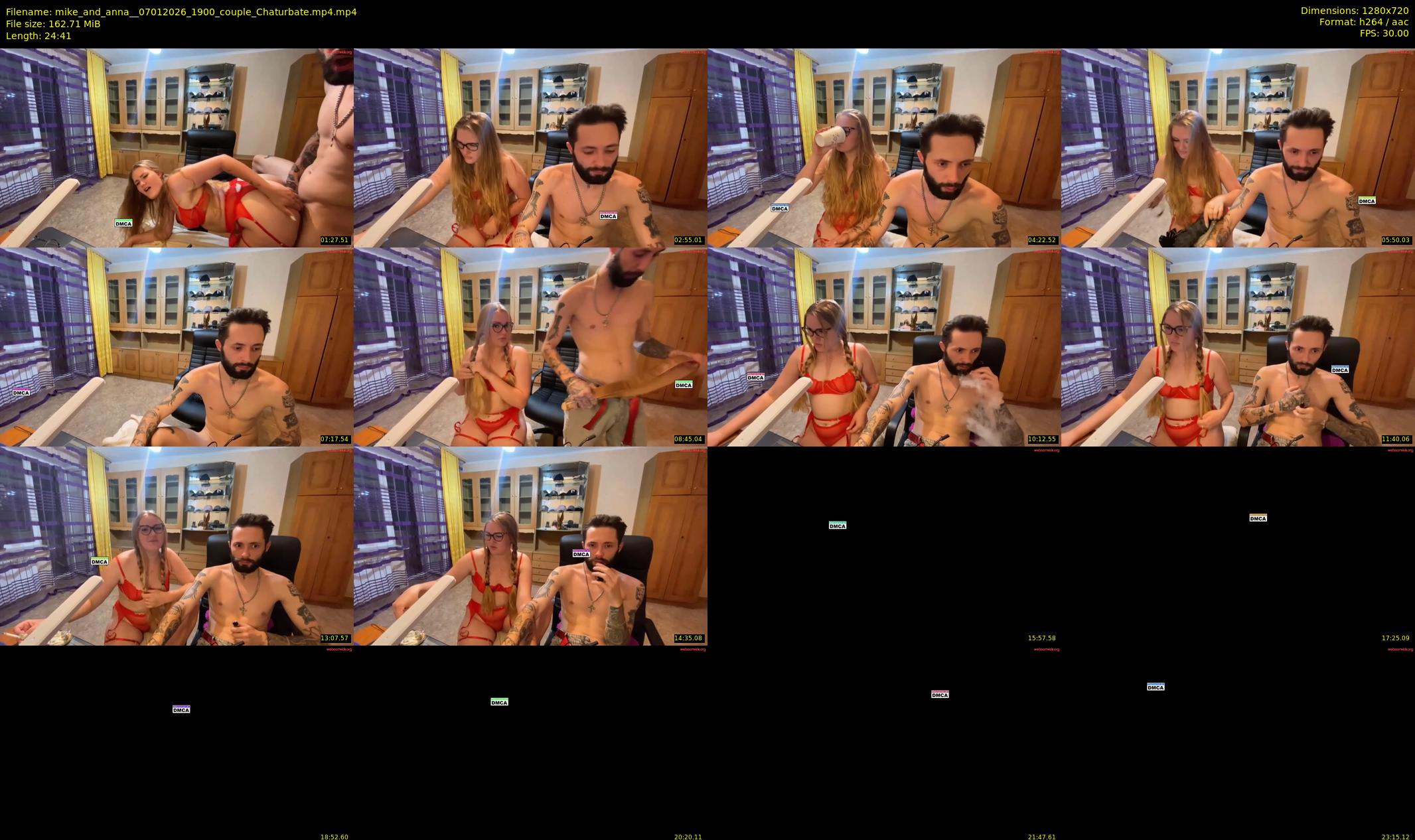 mike_and_anna_ — 25 minute Chaturbate couple cam show recording, 720p, Jan 7, 2026