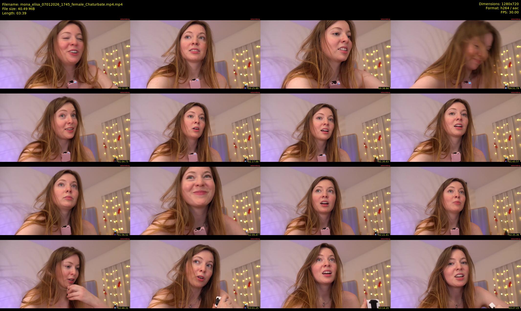 mona_elisa — 4 minute Chaturbate female cam show recording, 720p, Jan 7, 2026