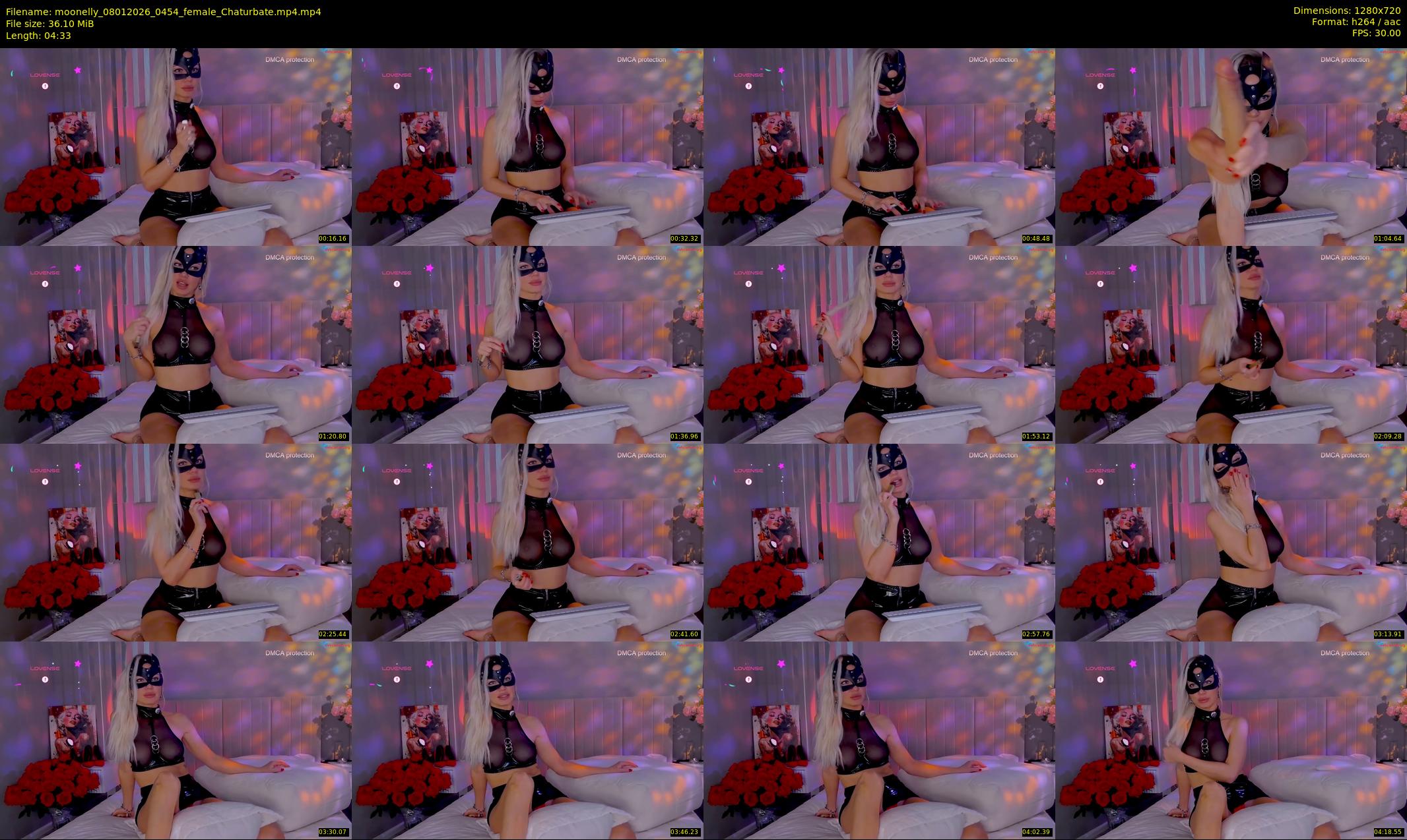moonelly — 5 minute Chaturbate female cam show recording, 720p, Jan 8, 2026