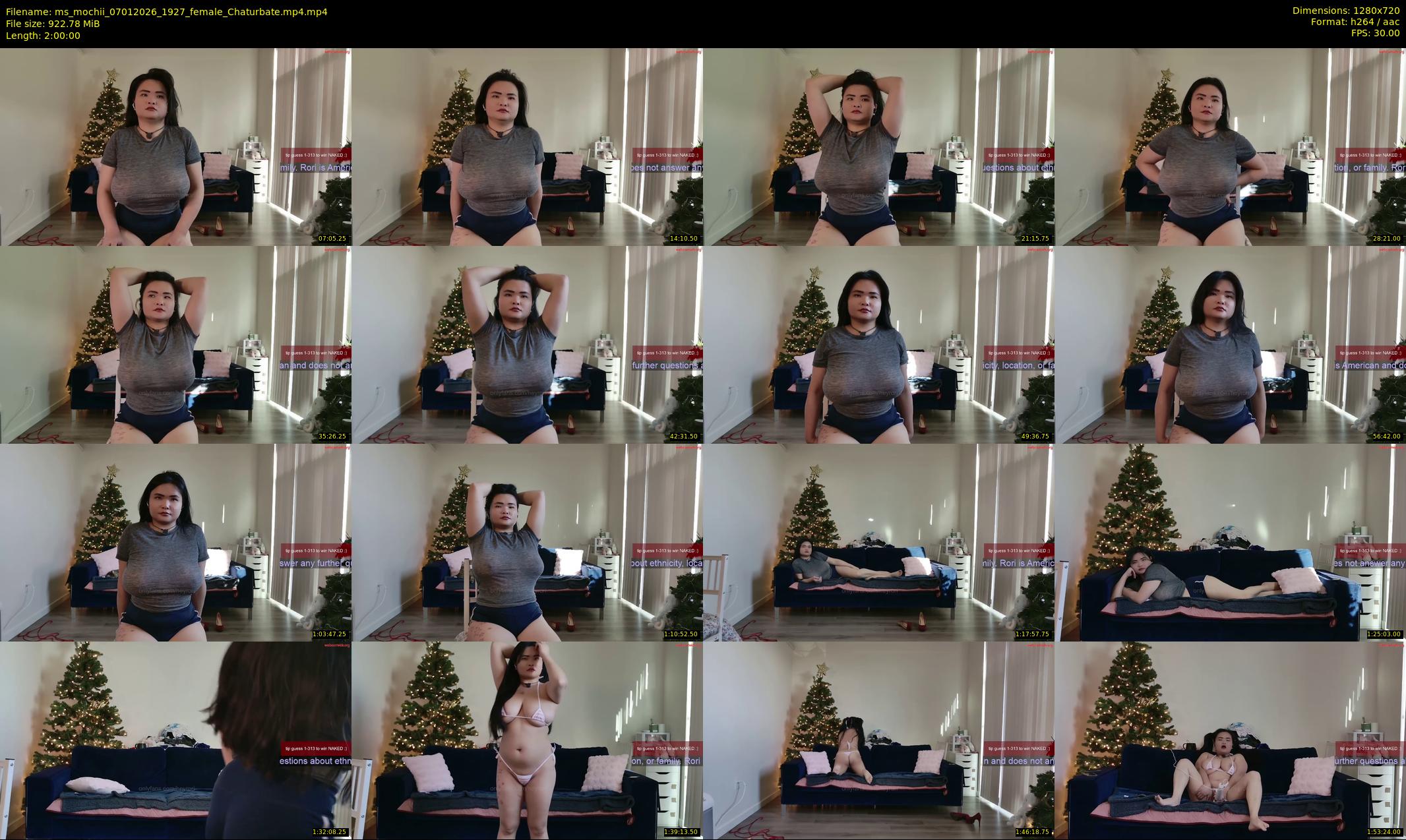 ms_mochii — 120 minute Chaturbate female cam show recording, 720p, Jan 7, 2026