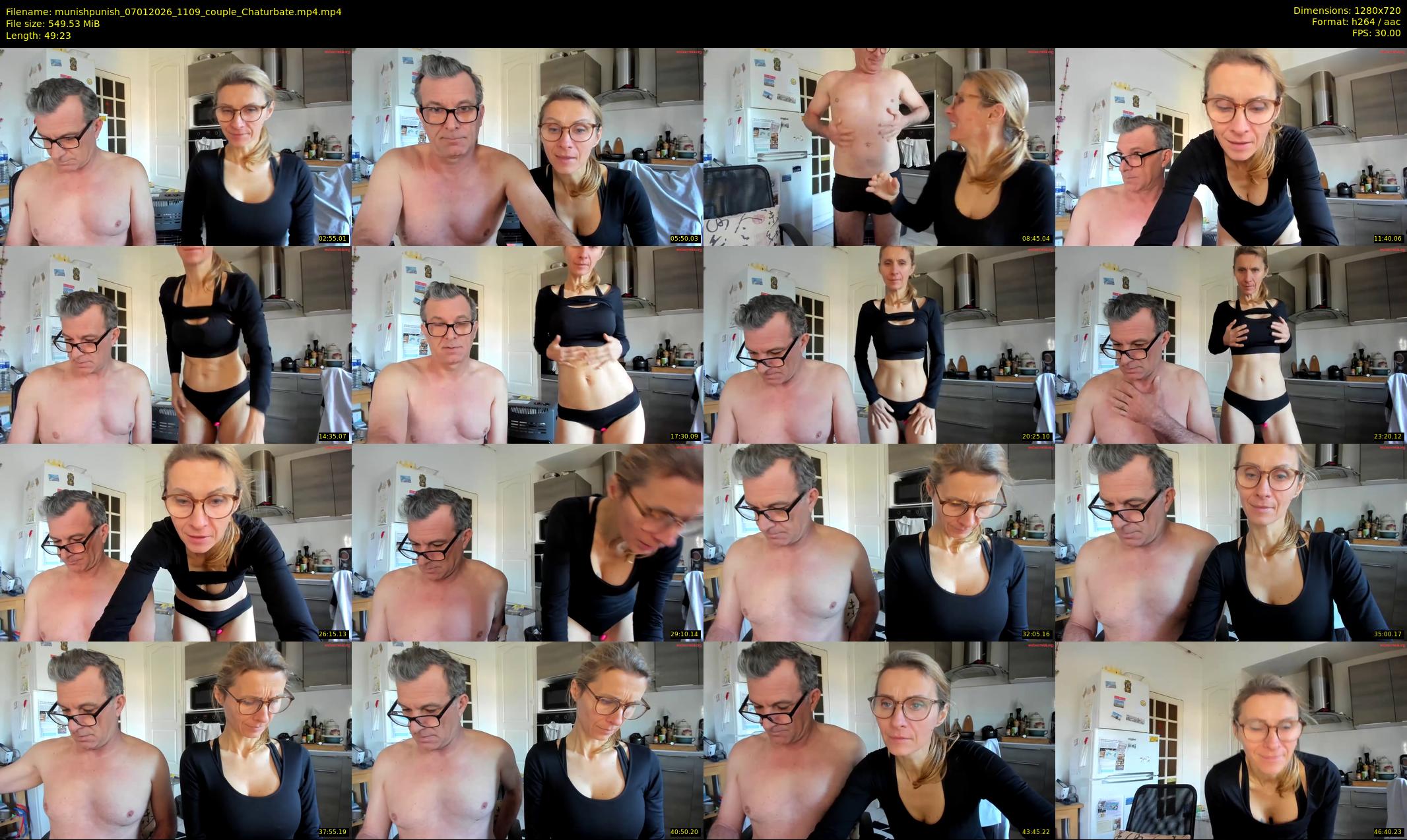 munishpunish — 50 minute Chaturbate couple cam show recording, 720p, Jan 7, 2026