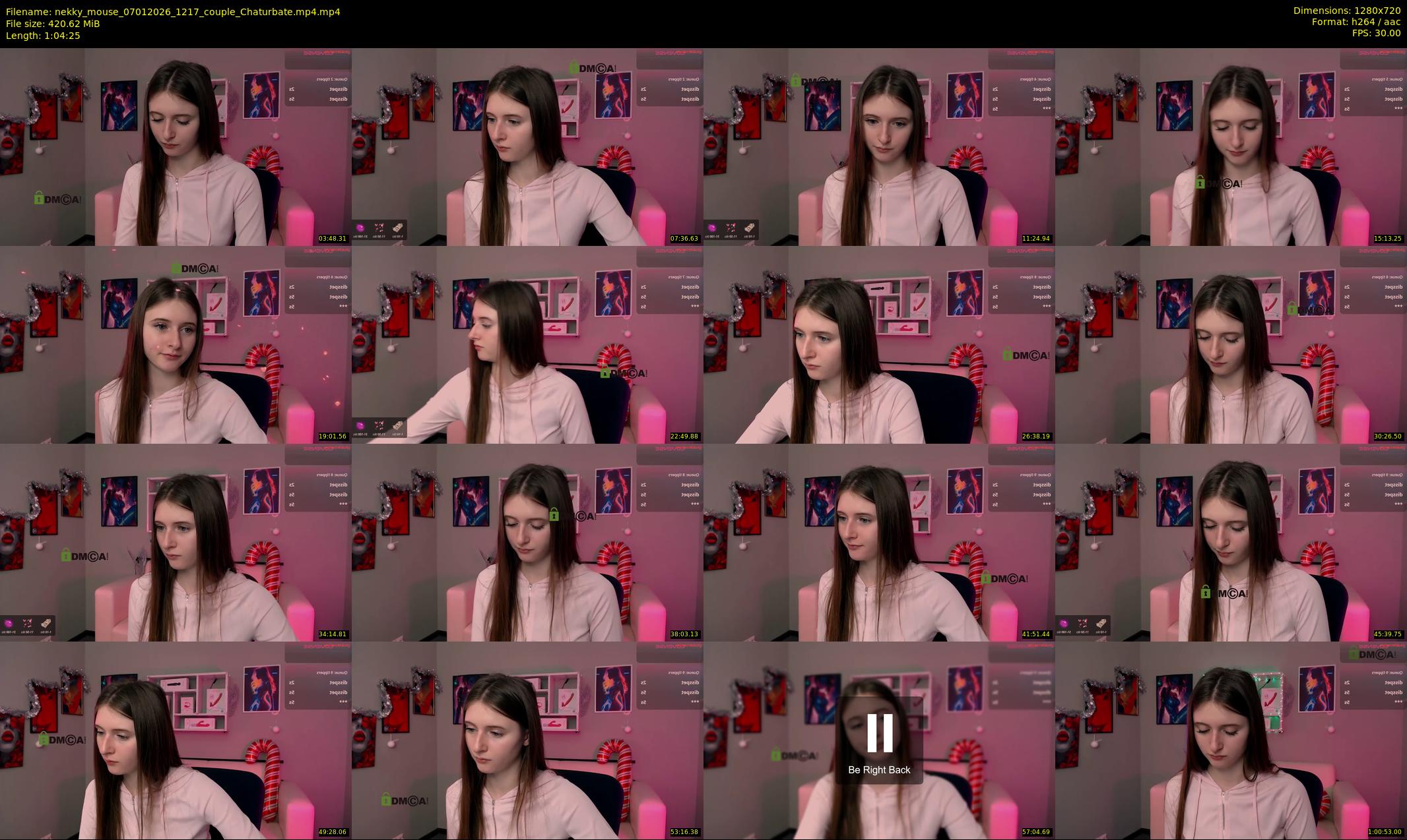 nekky_mouse — 65 minute Chaturbate female cam show recording, 720p, Jan 7, 2026