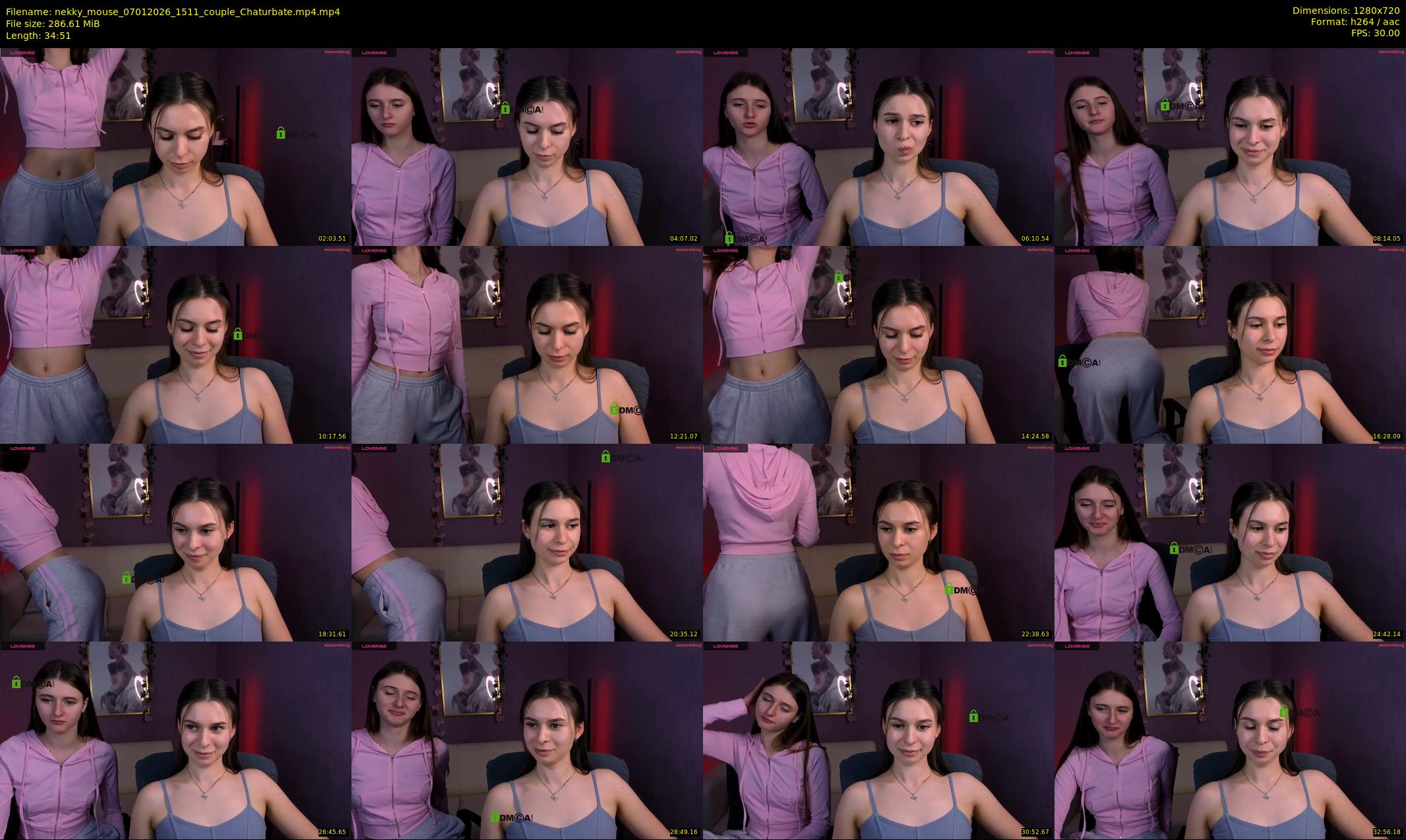 nekky_mouse — 35 minute Chaturbate female cam show recording, 720p, Jan 7, 2026