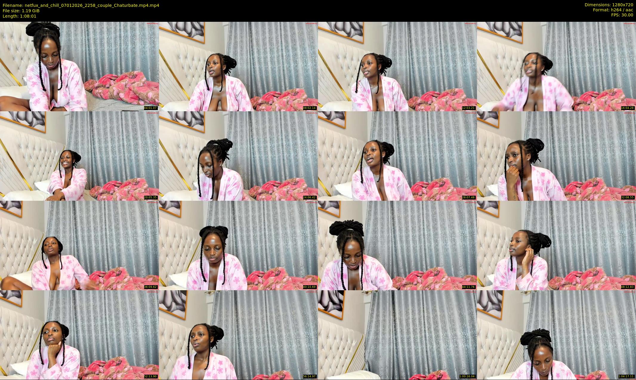 netfux_and_chill — 69 minute Chaturbate couple cam show recording, 720p, Jan 7, 2026