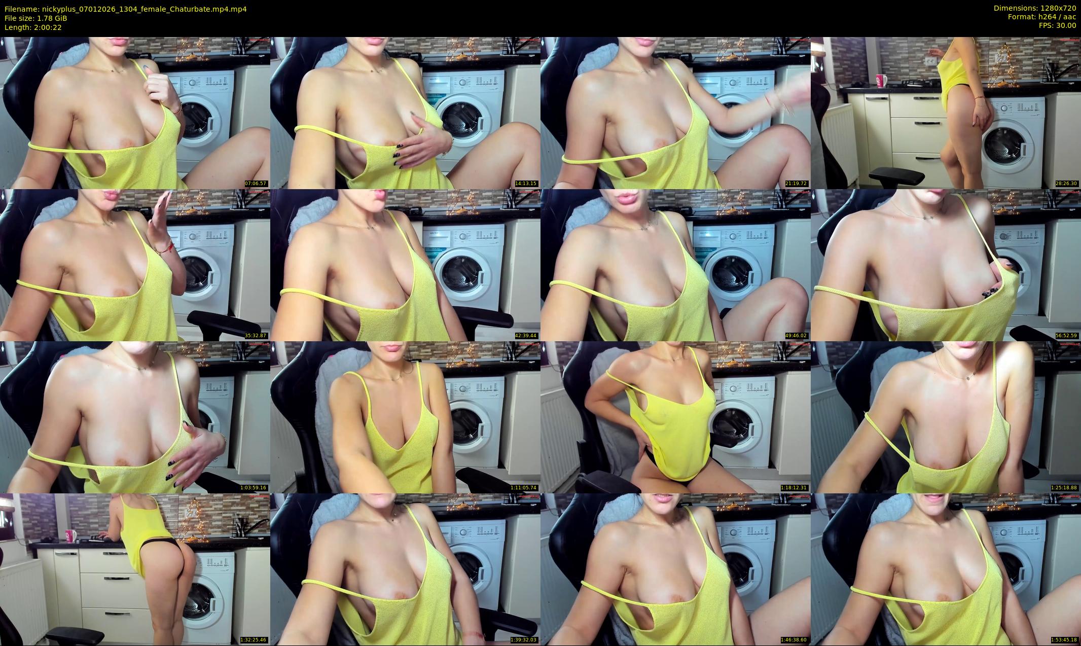 nickyplus — 121 minute Chaturbate couple cam show recording, 720p, Jan 7, 2026