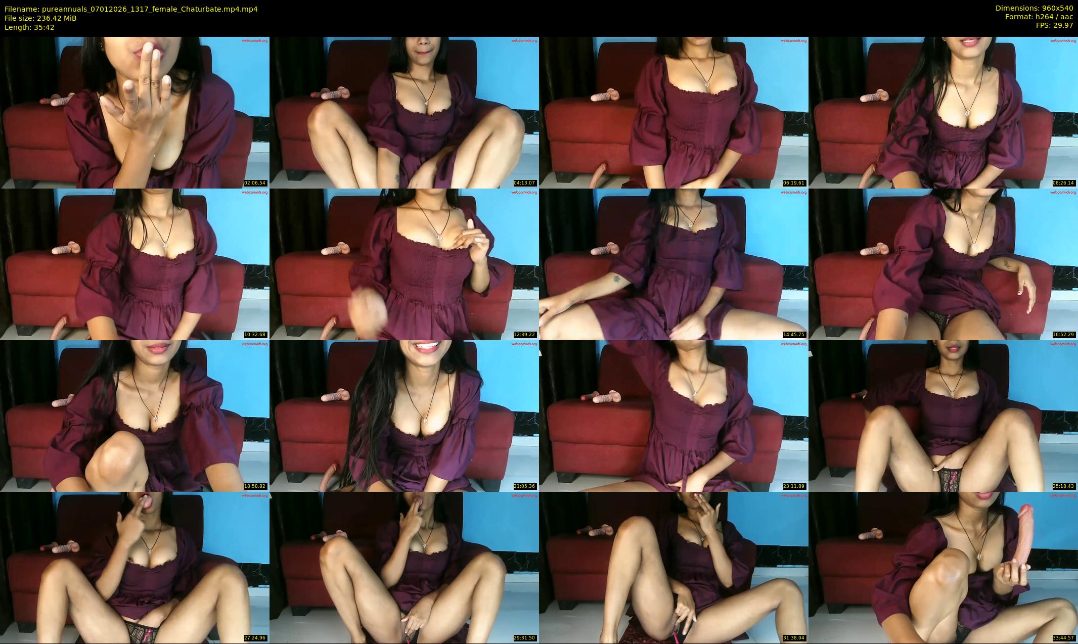 pureannuals — 36 minute Chaturbate female cam show recording, 480p, Jan 7, 2026