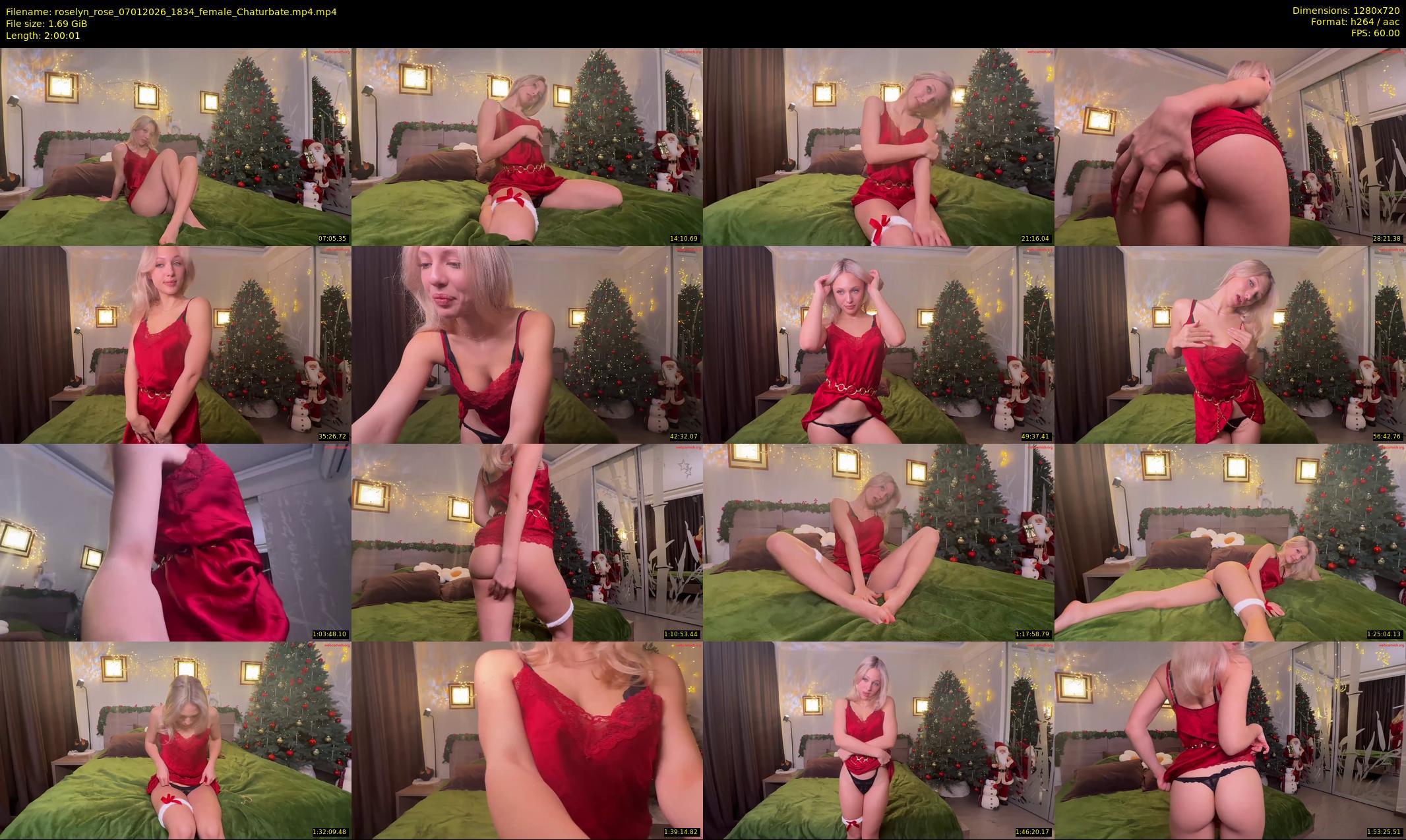 roselyn_rose — 121 minute Chaturbate female cam show recording, 720p, Jan 7, 2026