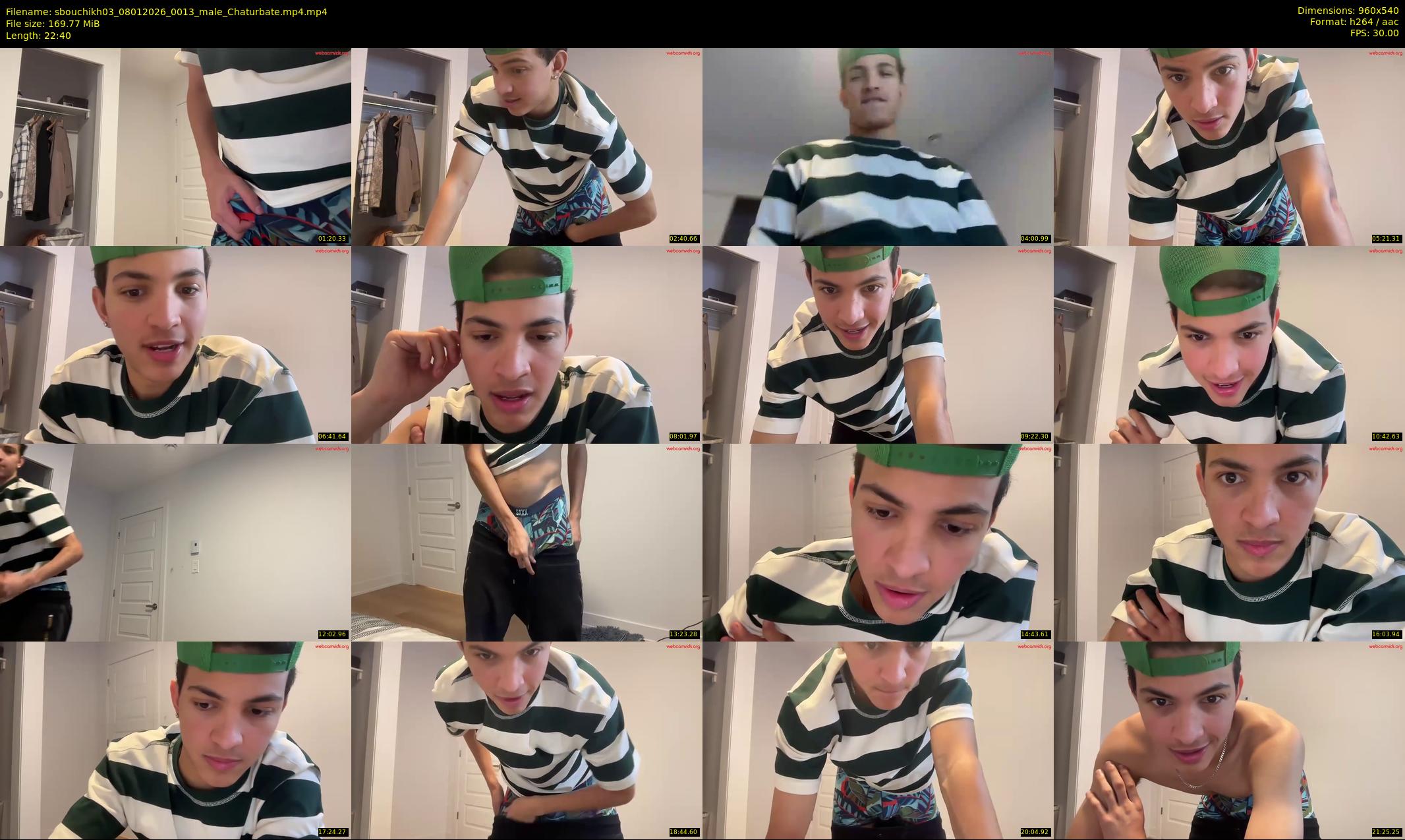 sbouchikh03 — 23 minute Chaturbate male cam show recording, 480p, Jan 8, 2026