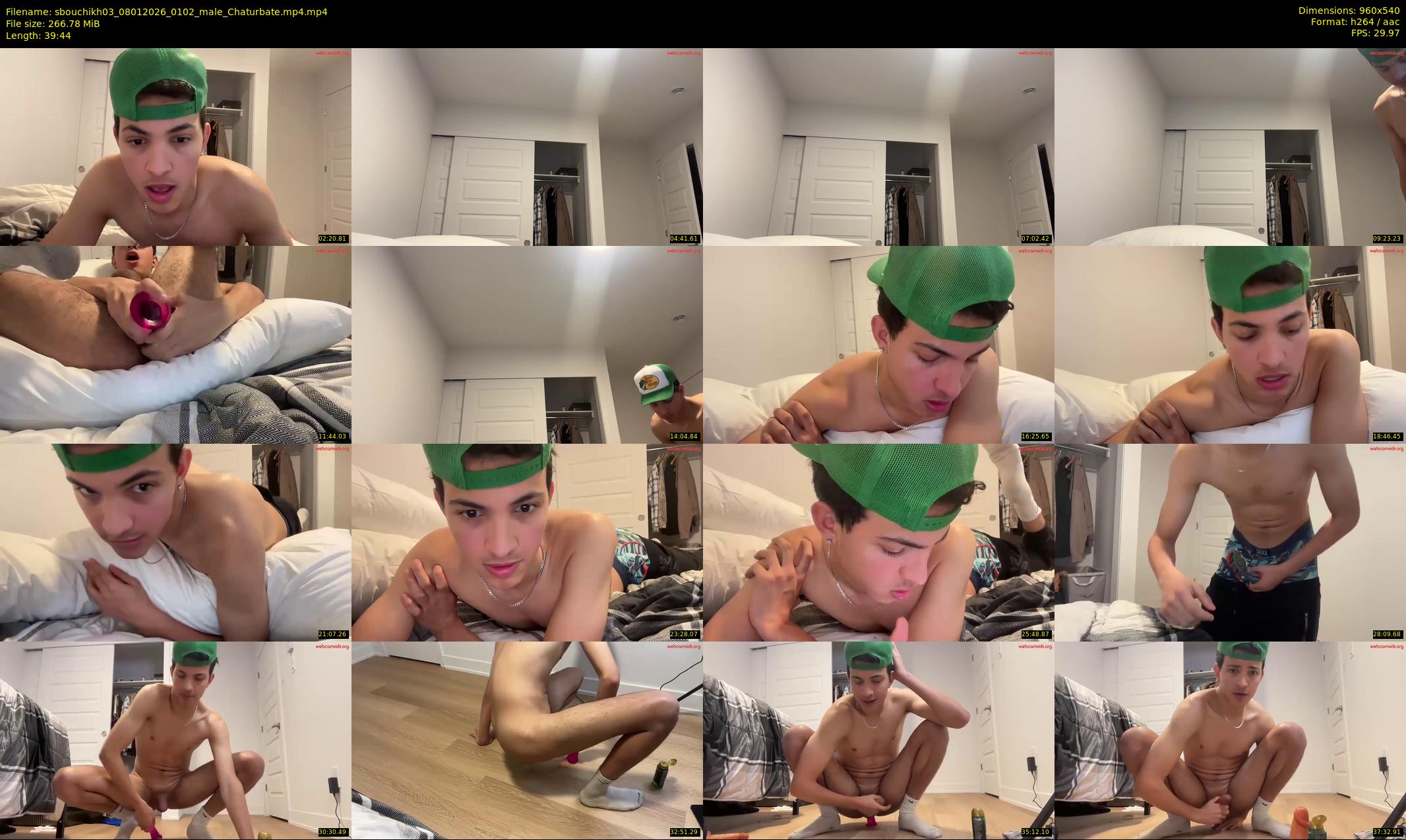 sbouchikh03 — 40 minute Chaturbate male cam show recording, 480p, Jan 8, 2026