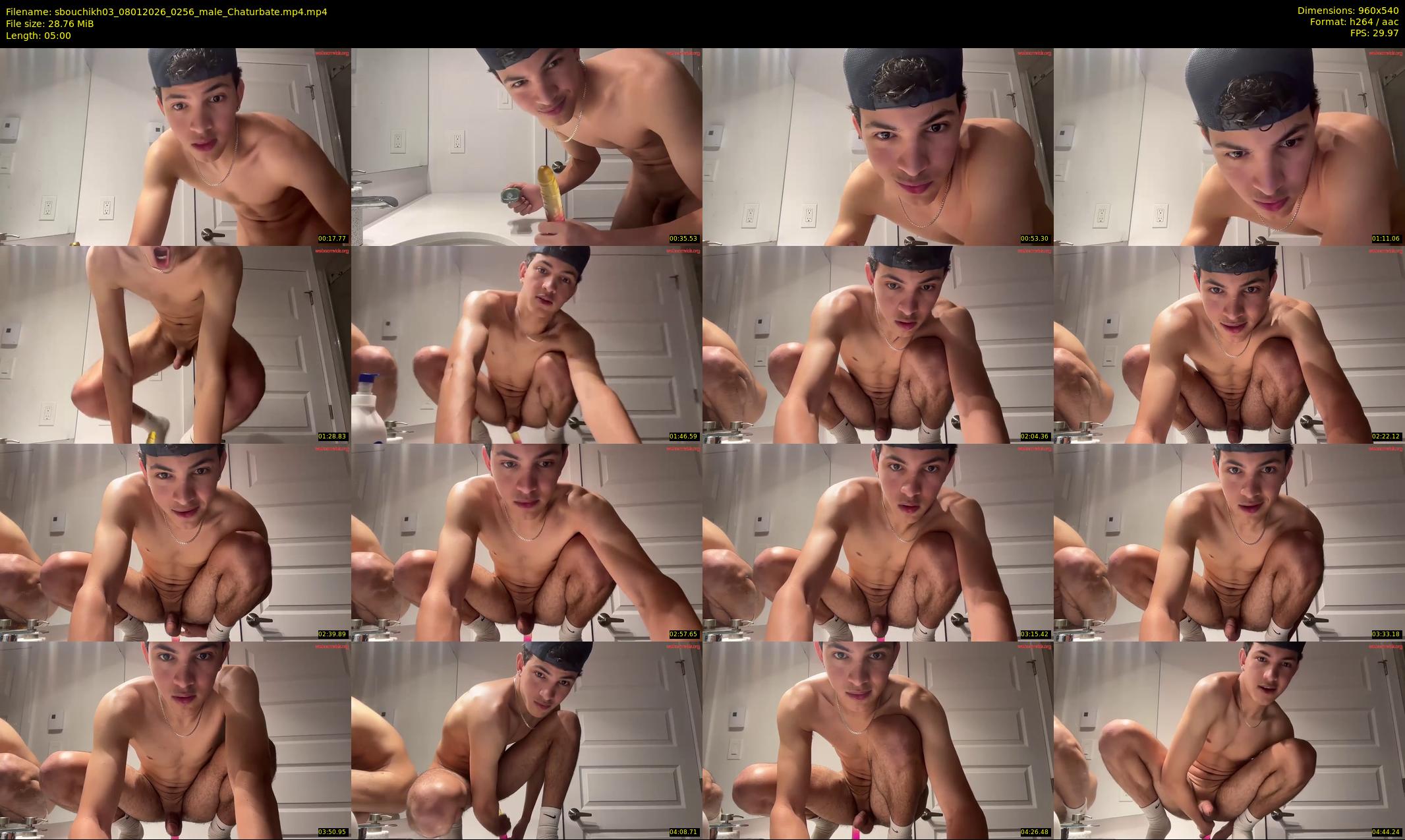 sbouchikh03 — 5 minute Chaturbate male cam show recording, 480p, Jan 8, 2026