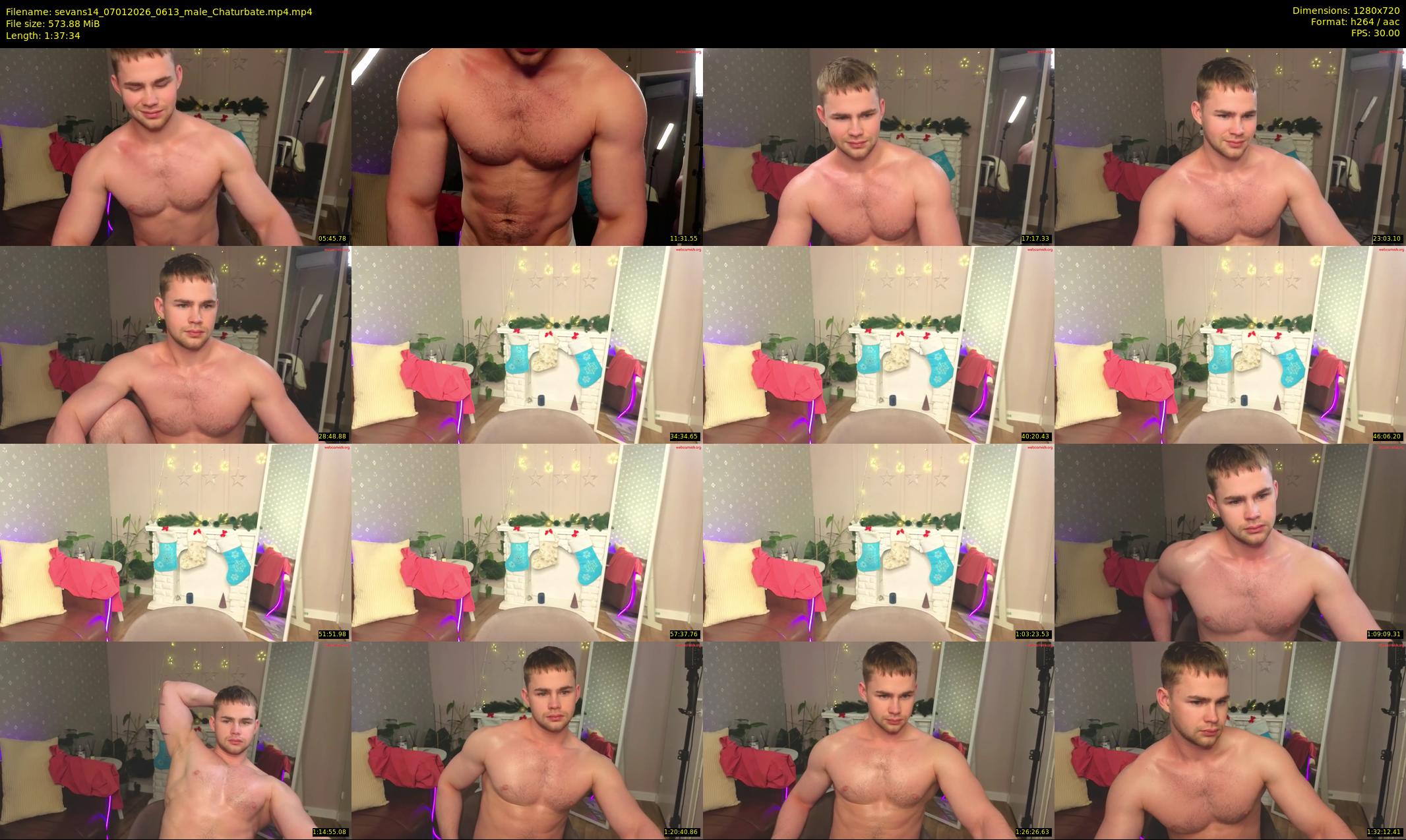 sevans14 — 98 minute Chaturbate male cam show recording, 720p, Jan 7, 2026