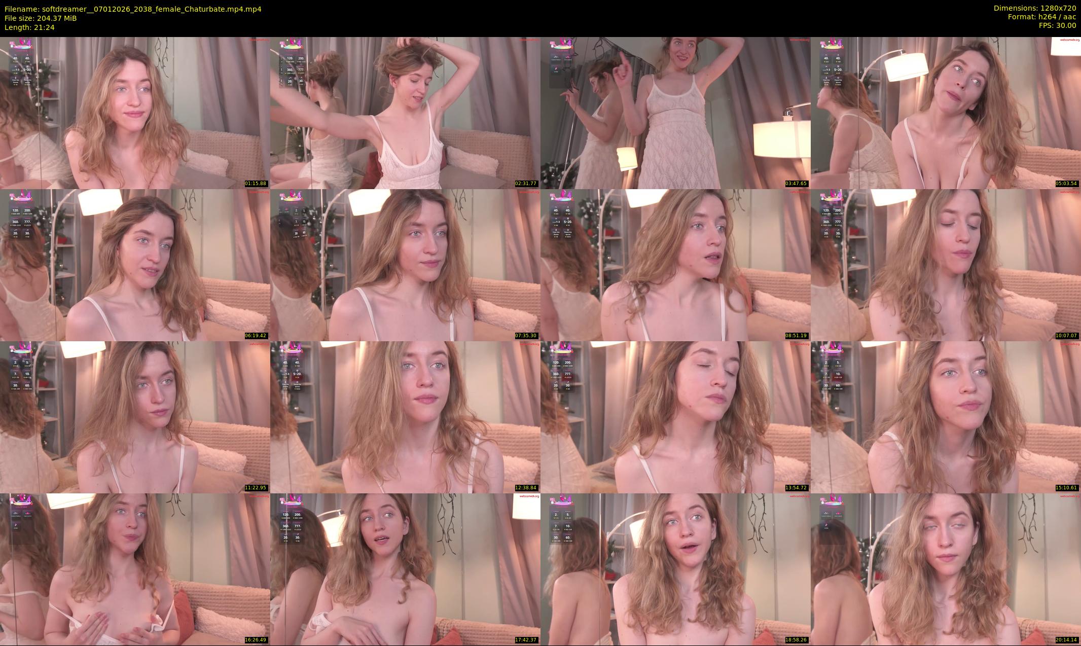 softdreamer_ — 22 minute Chaturbate female cam show recording, 720p, Jan 7, 2026