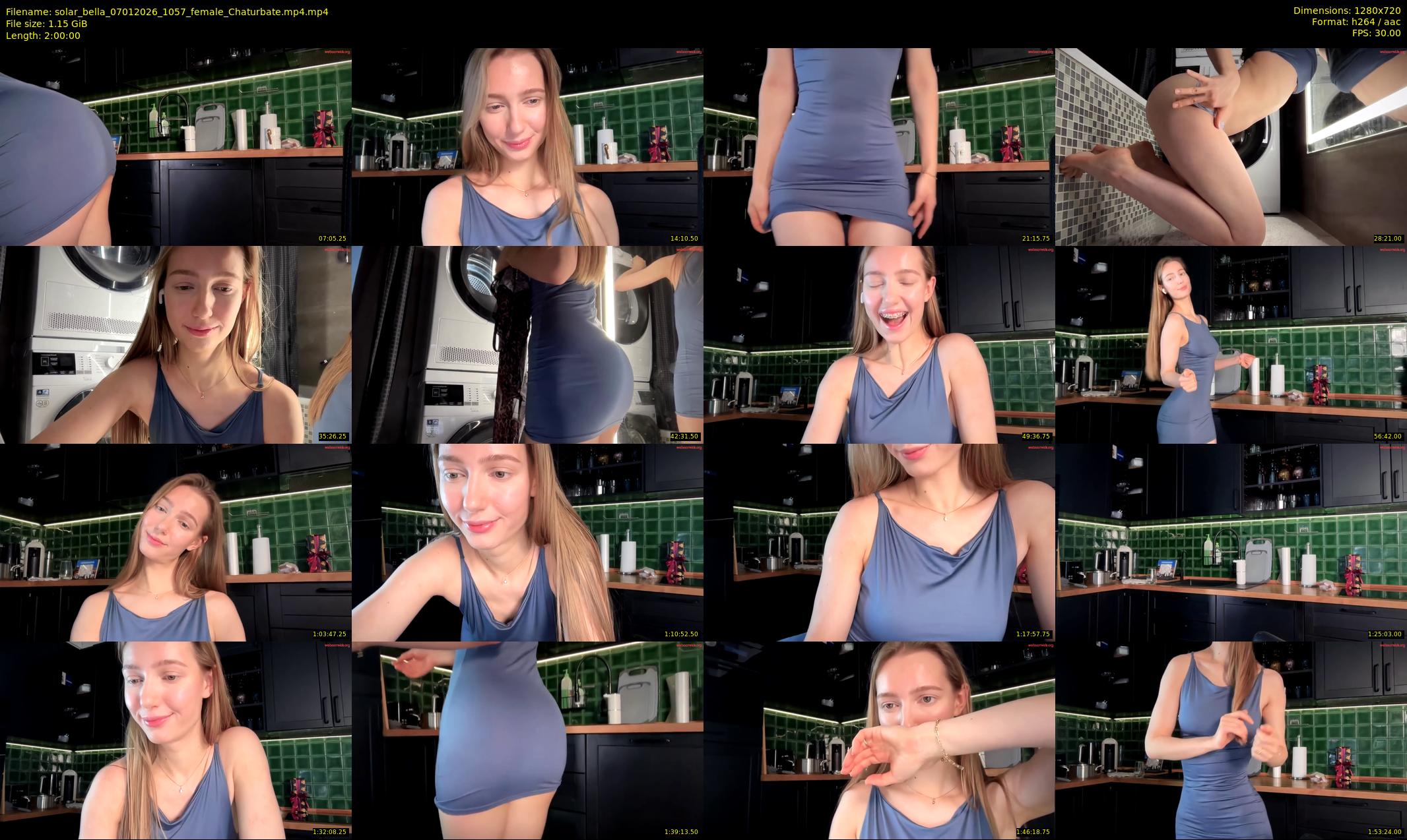 solar_bella — 120 minute Chaturbate female cam show recording, 720p, Jan 7, 2026