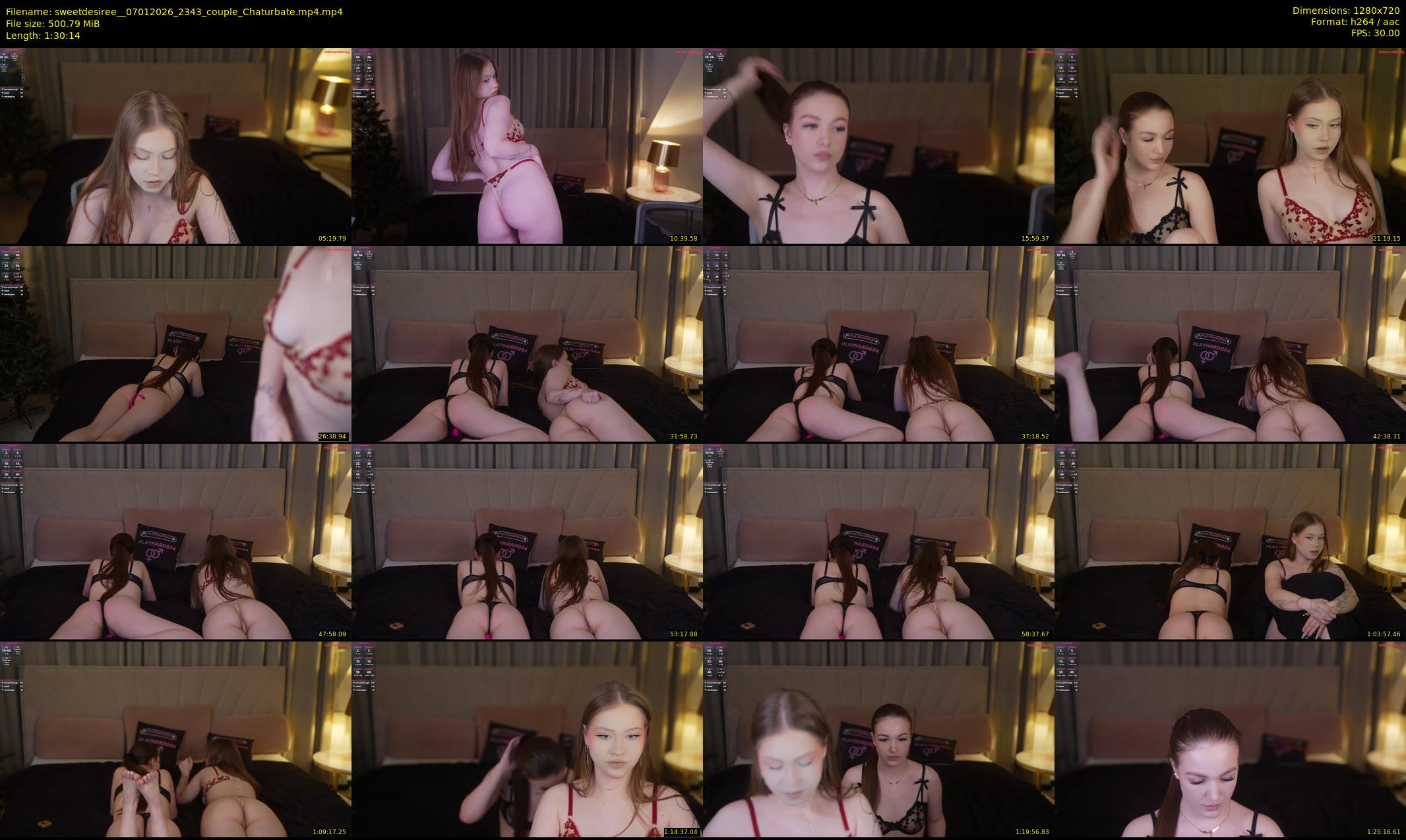 sweetdesiree_ — 91 minute Chaturbate couple cam show recording, 720p, Jan 7, 2026