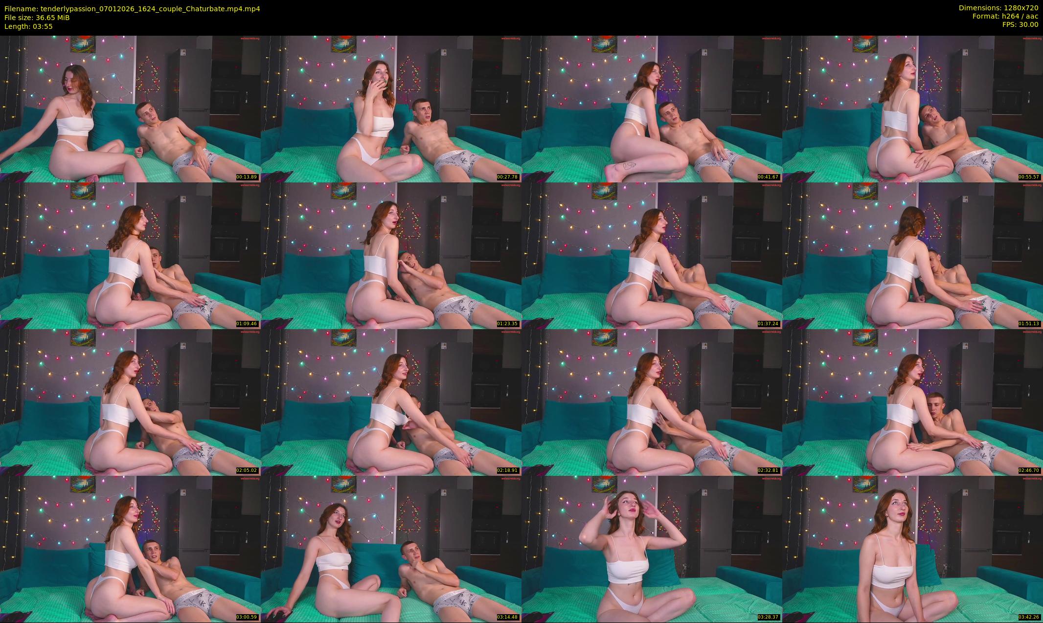 tenderlypassion — 4 minute Chaturbate couple cam show recording, 720p, Jan 7, 2026