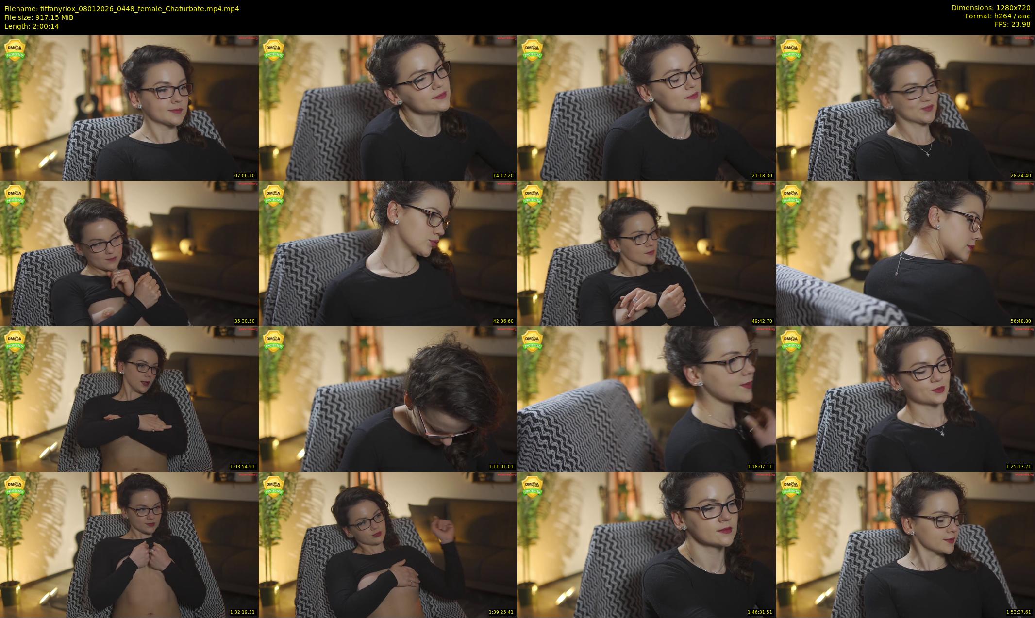 tiffanyriox — 121 minute Chaturbate female cam show recording, 720p, Jan 8, 2026