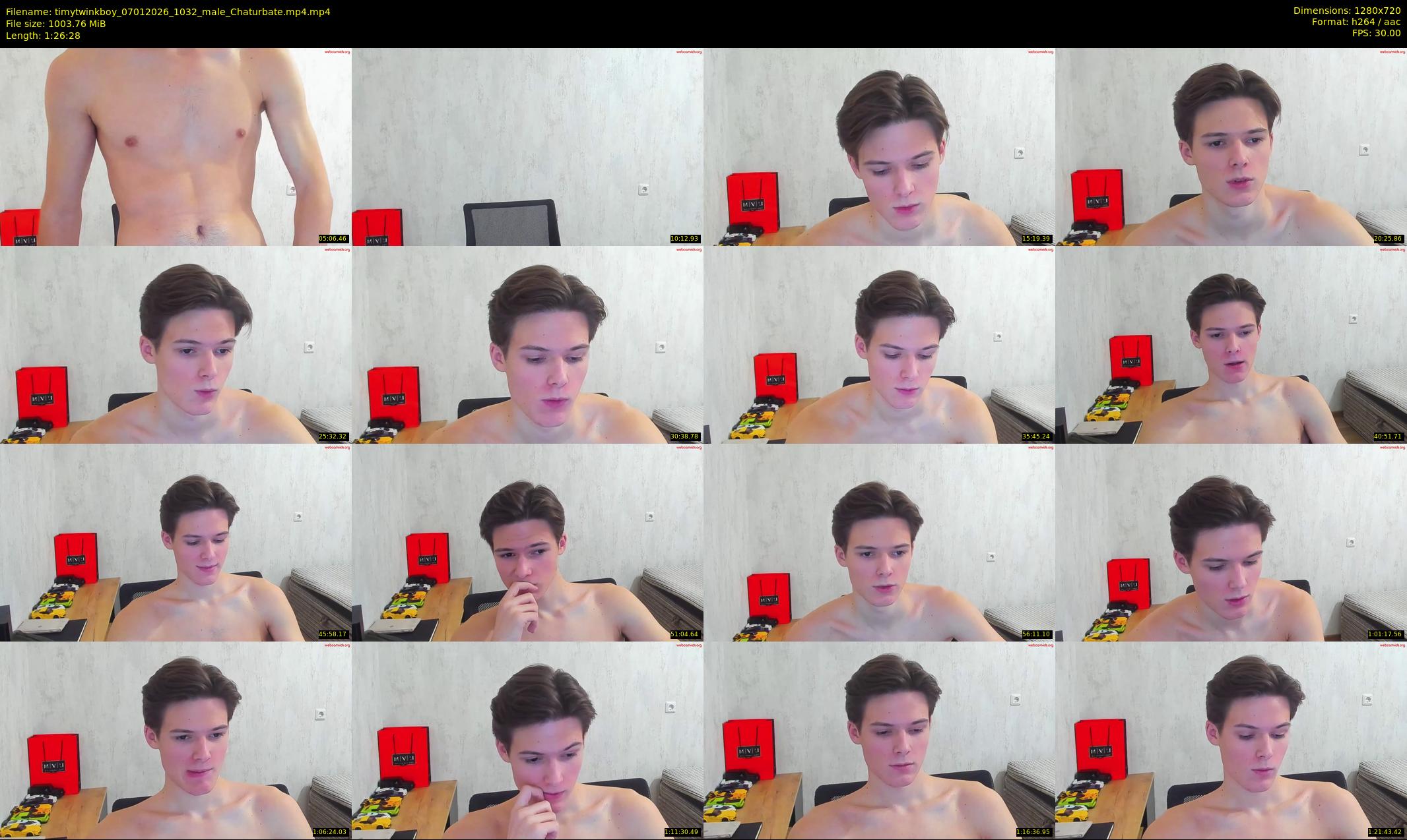 timytwinkboy — 87 minute Chaturbate male cam show recording, 720p, Jan 7, 2026