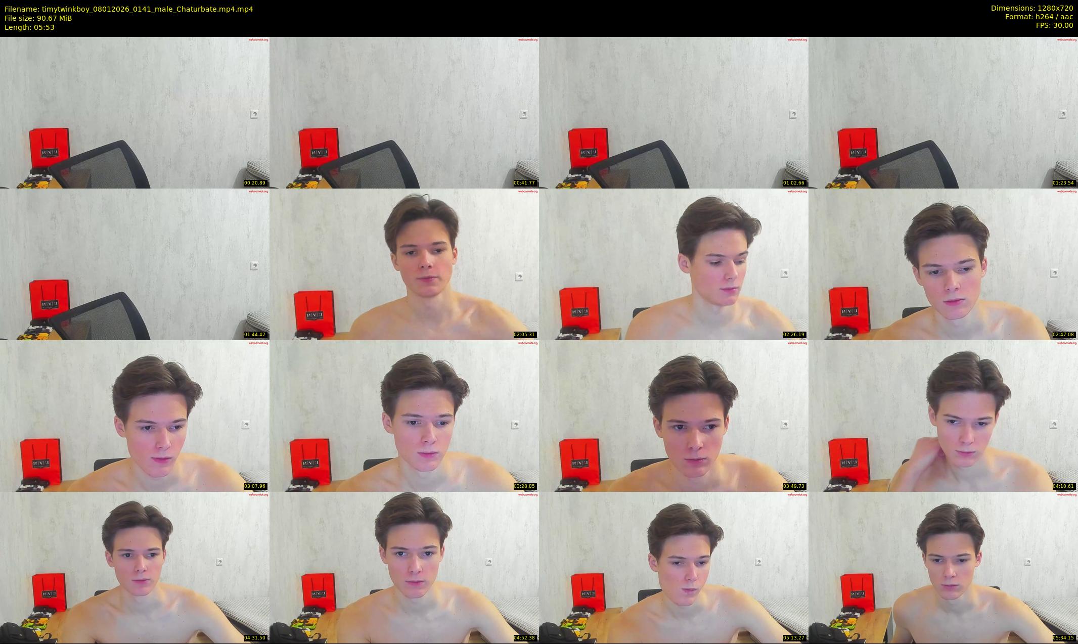 timytwinkboy — 6 minute Chaturbate male cam show recording, 720p, Jan 8, 2026