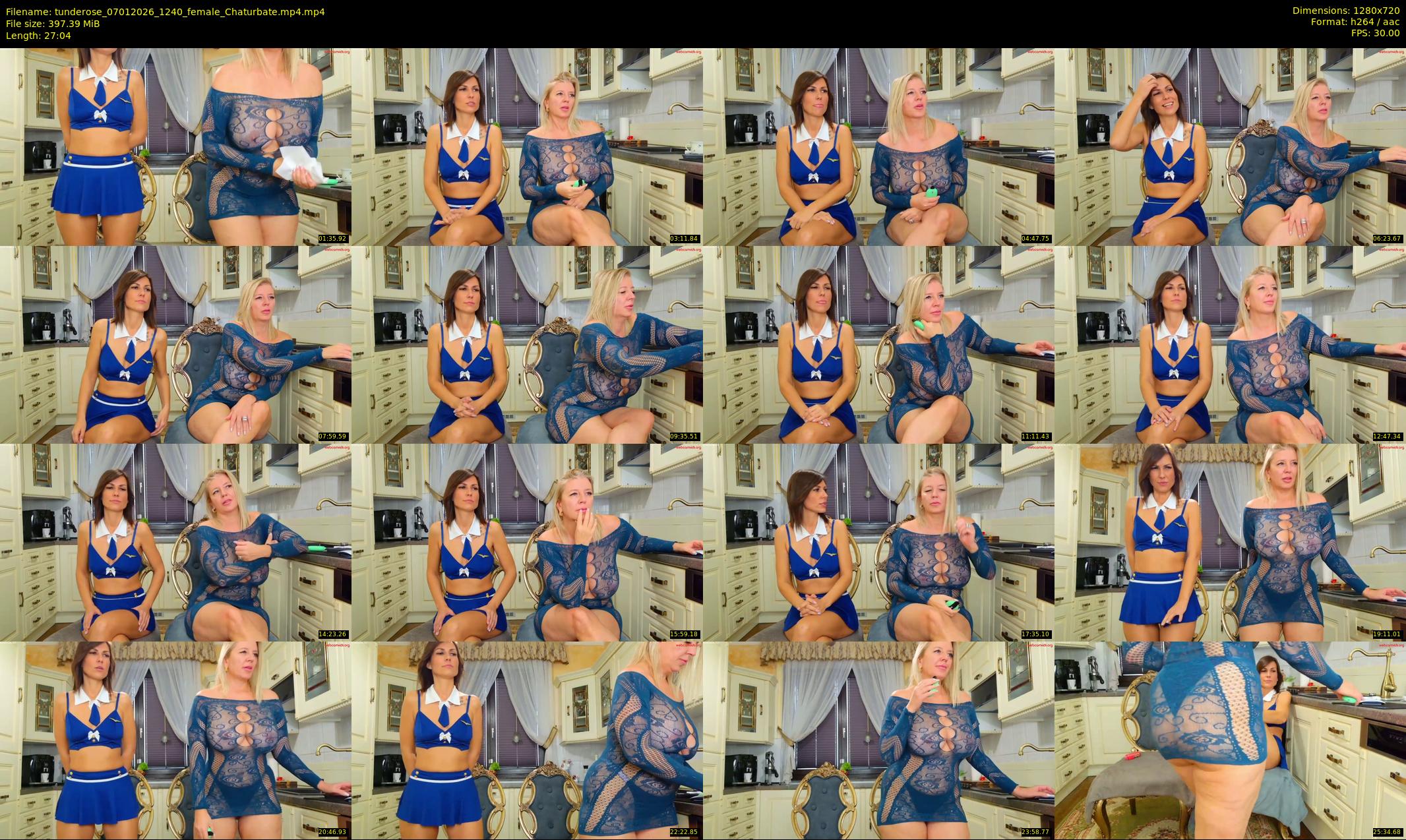 tunderose — 28 minute Chaturbate female cam show recording, 720p, Jan 7, 2026