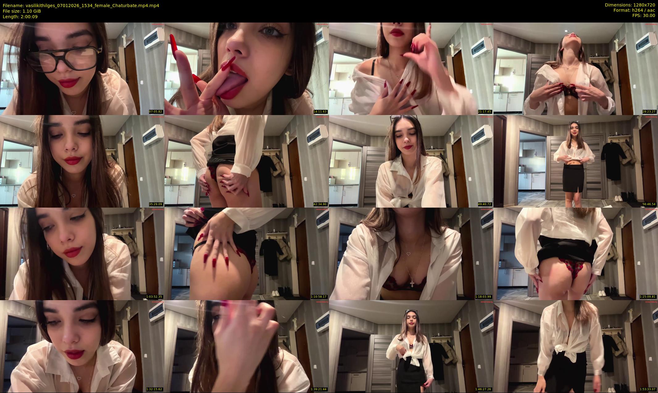 vasilikithilges — 121 minute Chaturbate female cam show recording, 720p, Jan 7, 2026