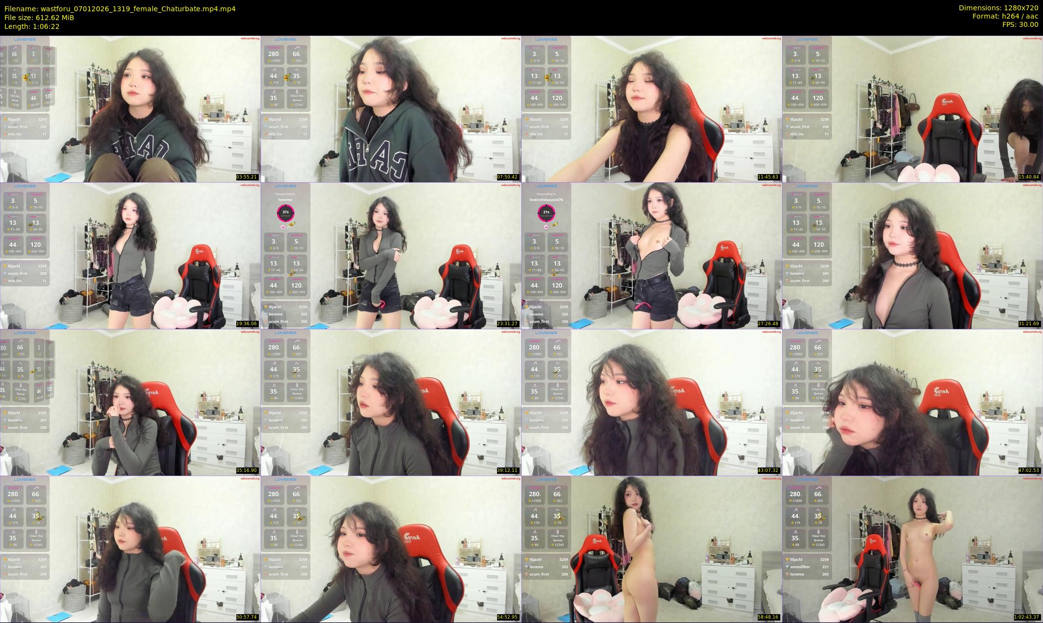 wastforu — 67 minute Chaturbate female cam show recording, 720p, Jan 7, 2026