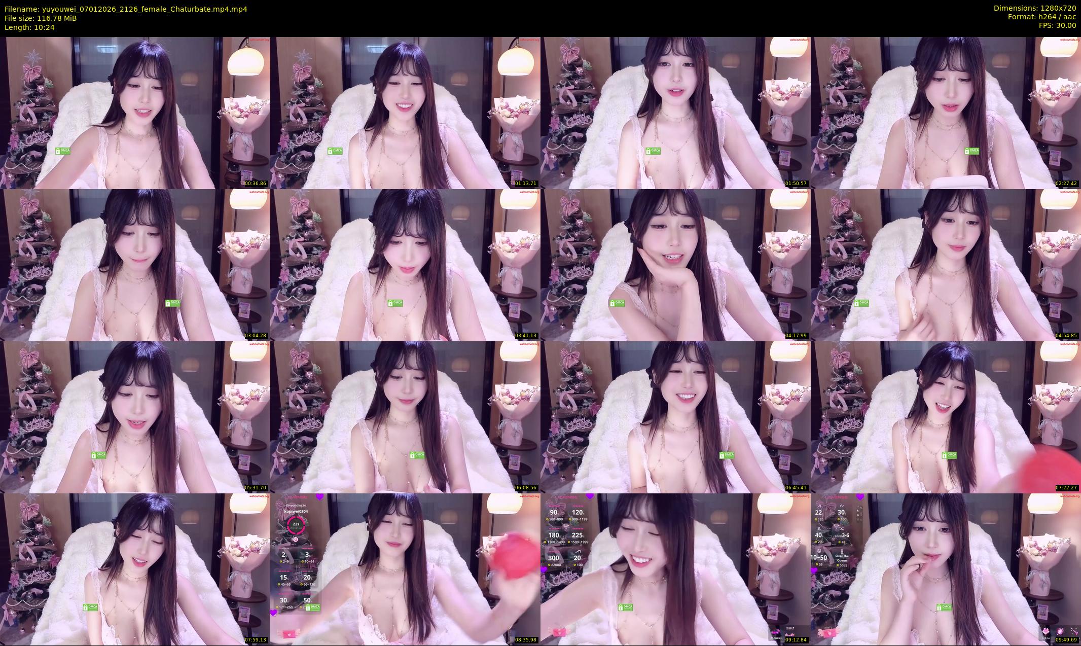 yuyouwei — 11 minute Chaturbate female cam show recording, 720p, Jan 7, 2026