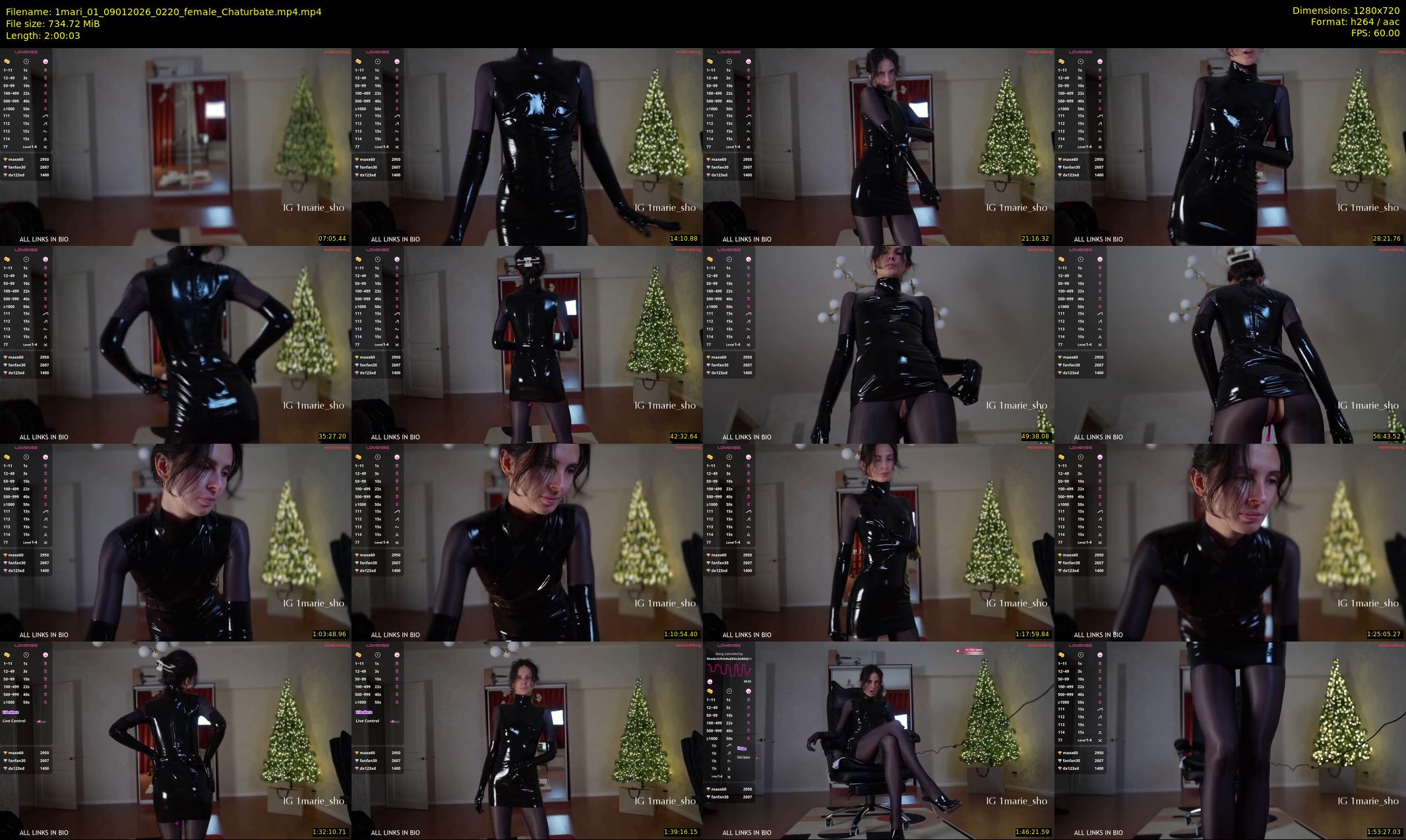 1mari_01 — 121 minute Chaturbate female cam show recording, 720p, Jan 9, 2026