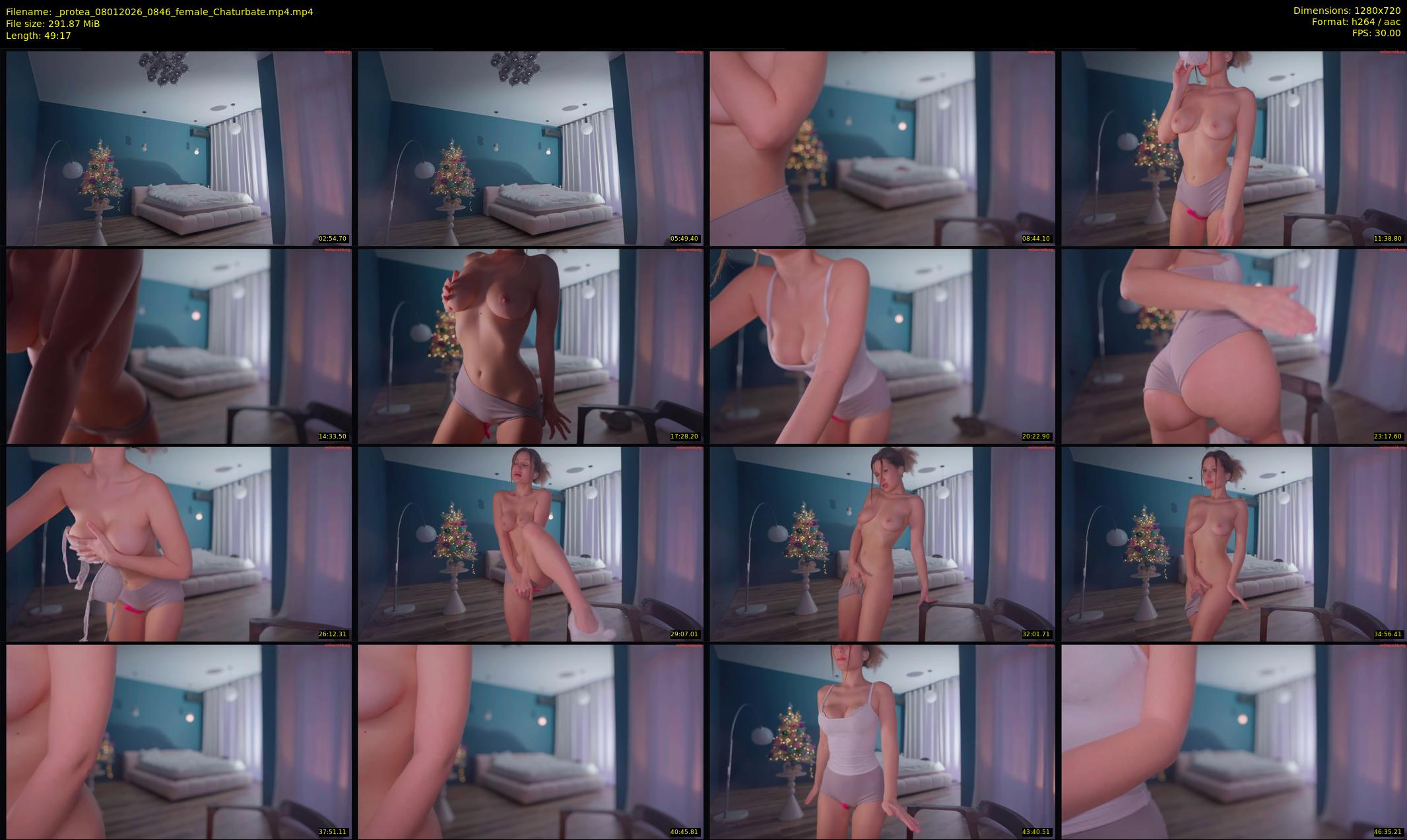 _protea — 50 minute Chaturbate female cam show recording, 720p, Jan 8, 2026