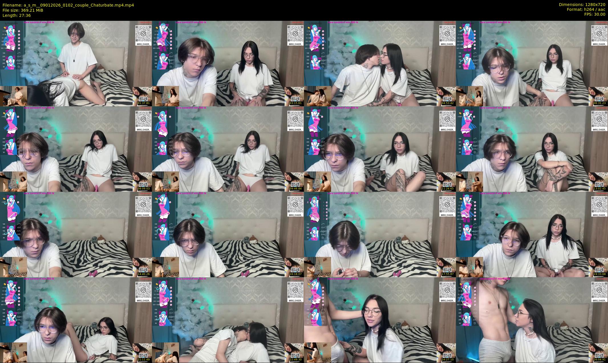 a_s_m_ — 28 minute Chaturbate couple cam show recording, 720p, Jan 9, 2026