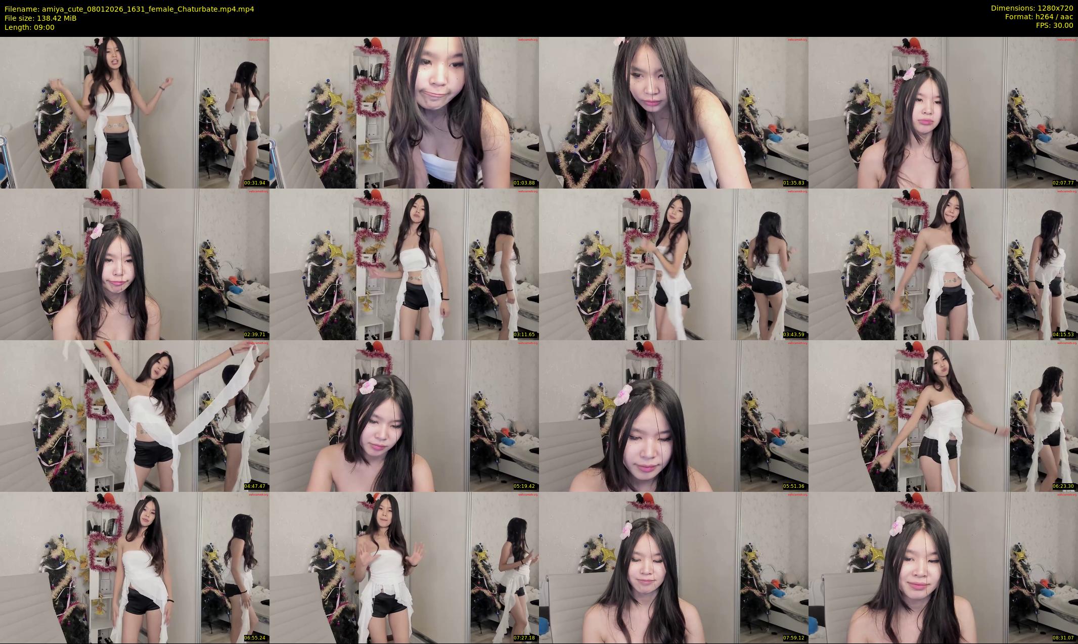 amiya_cute — 9 minute Chaturbate female cam show recording, 720p, Jan 8, 2026