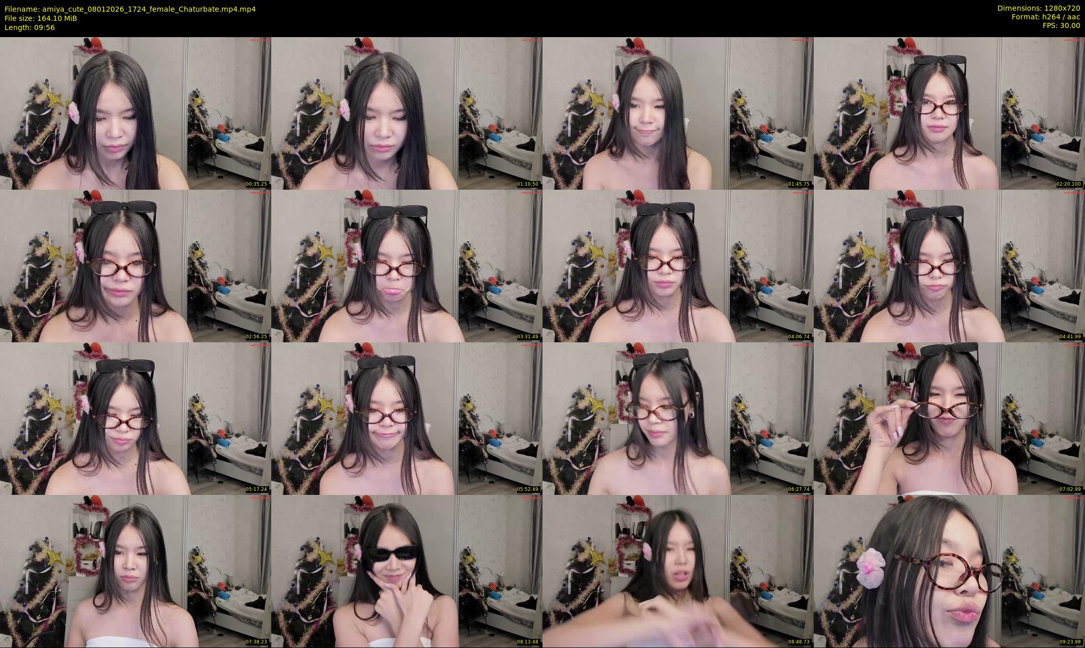amiya_cute — 10 minute Chaturbate female cam show recording, 720p, Jan 8, 2026