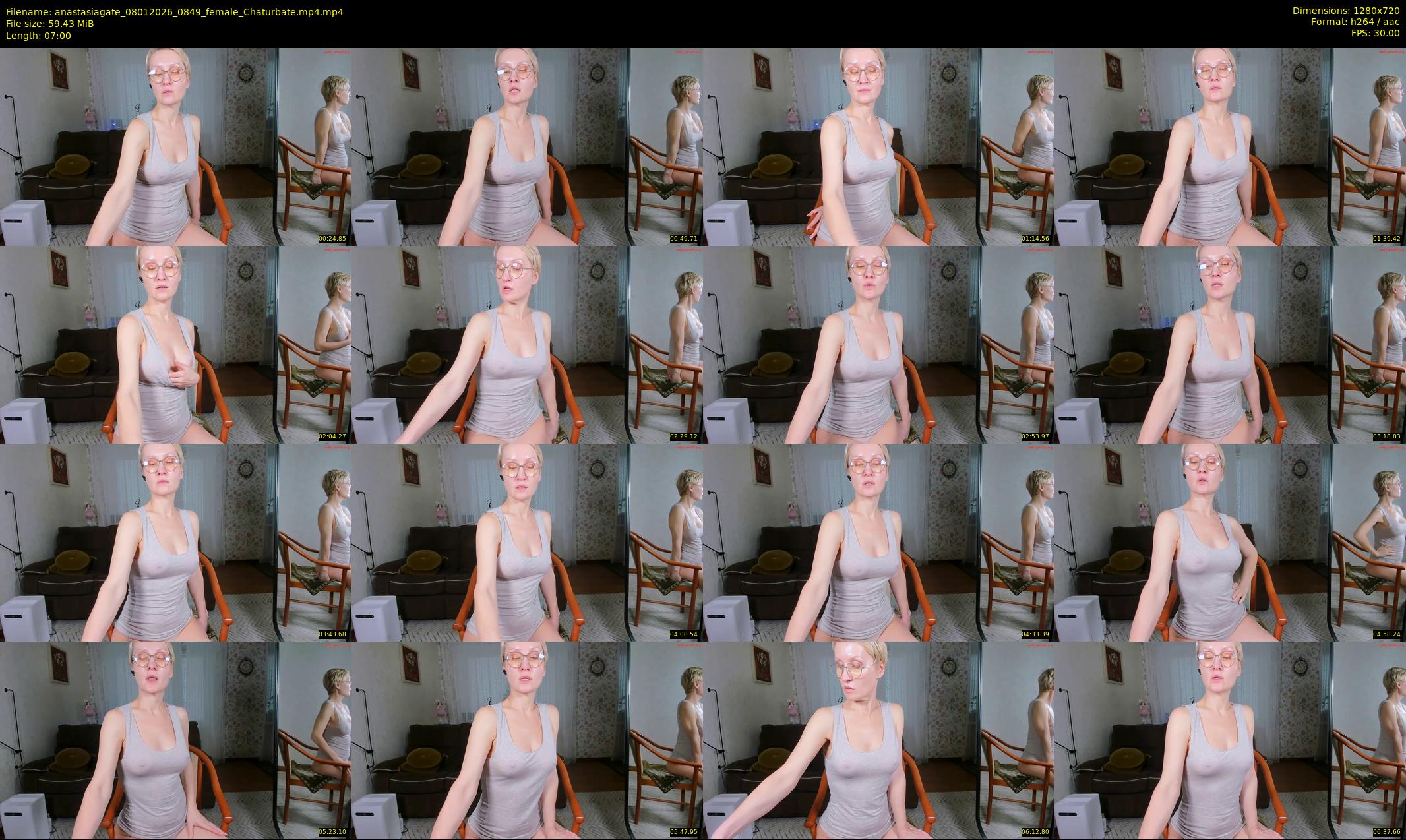 anastasiagate — 7 minute Chaturbate female cam show recording, 720p, Jan 8, 2026