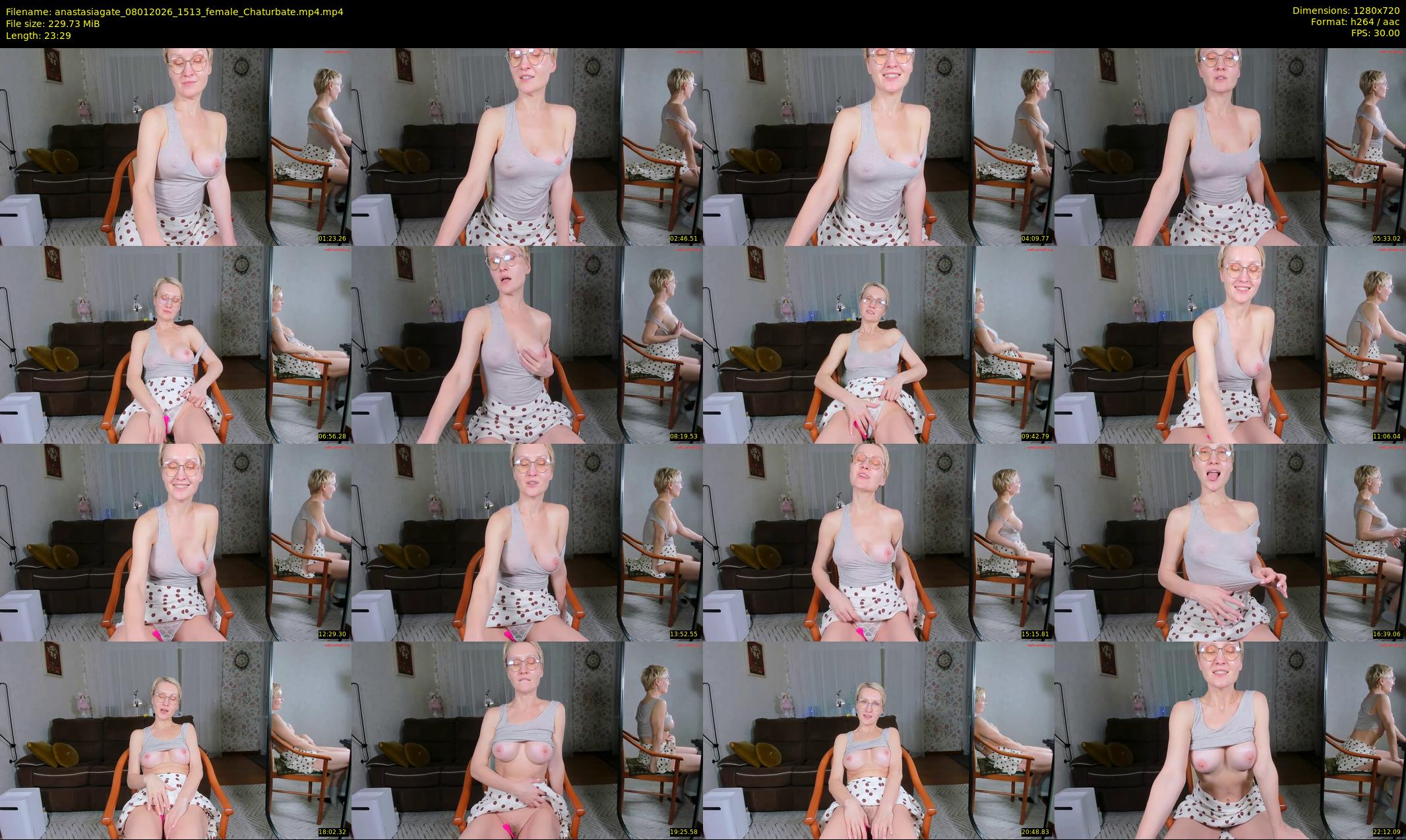 anastasiagate — 24 minute Chaturbate female cam show recording, 720p, Jan 8, 2026